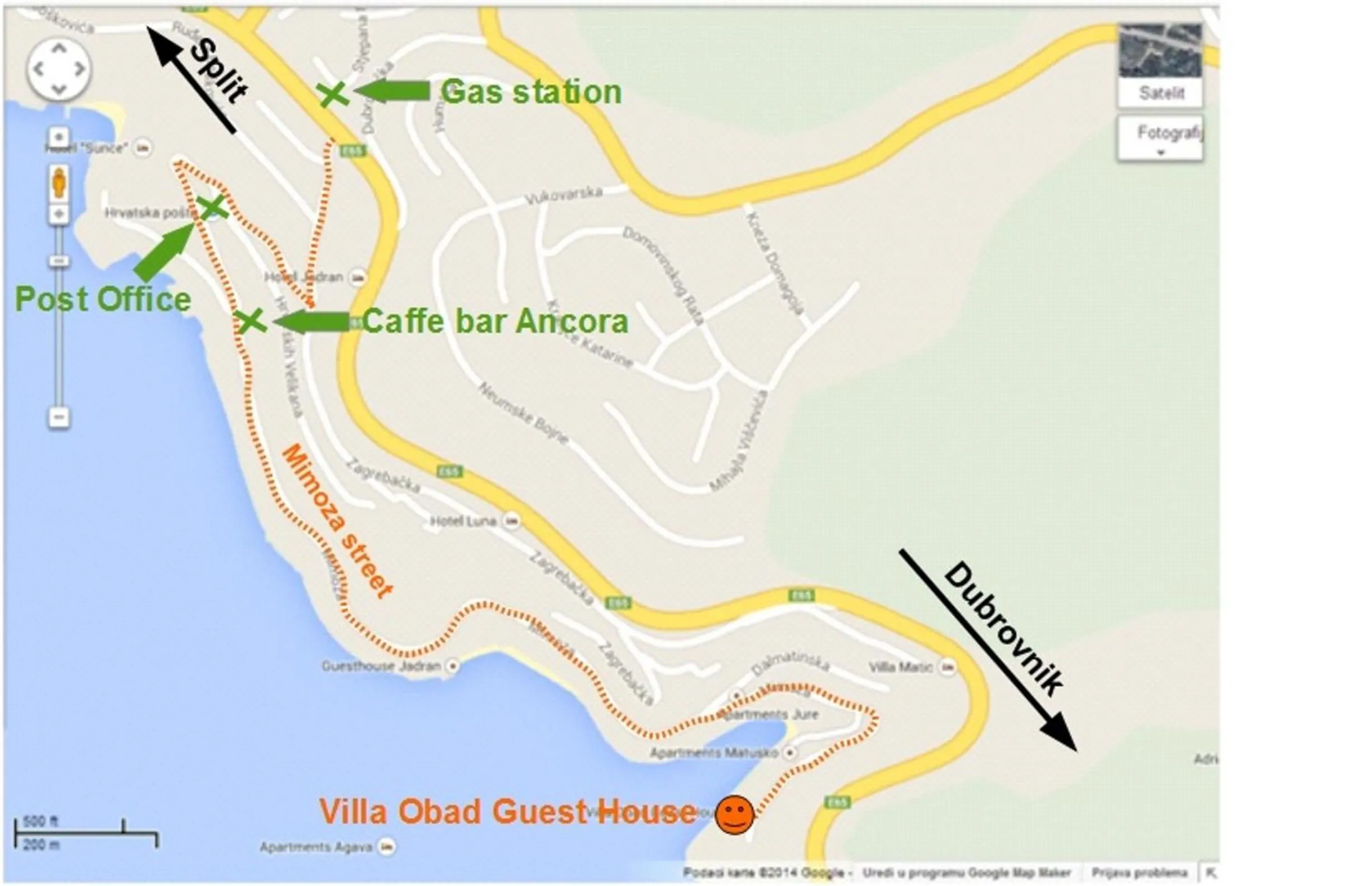 Villa Obad Guest House
