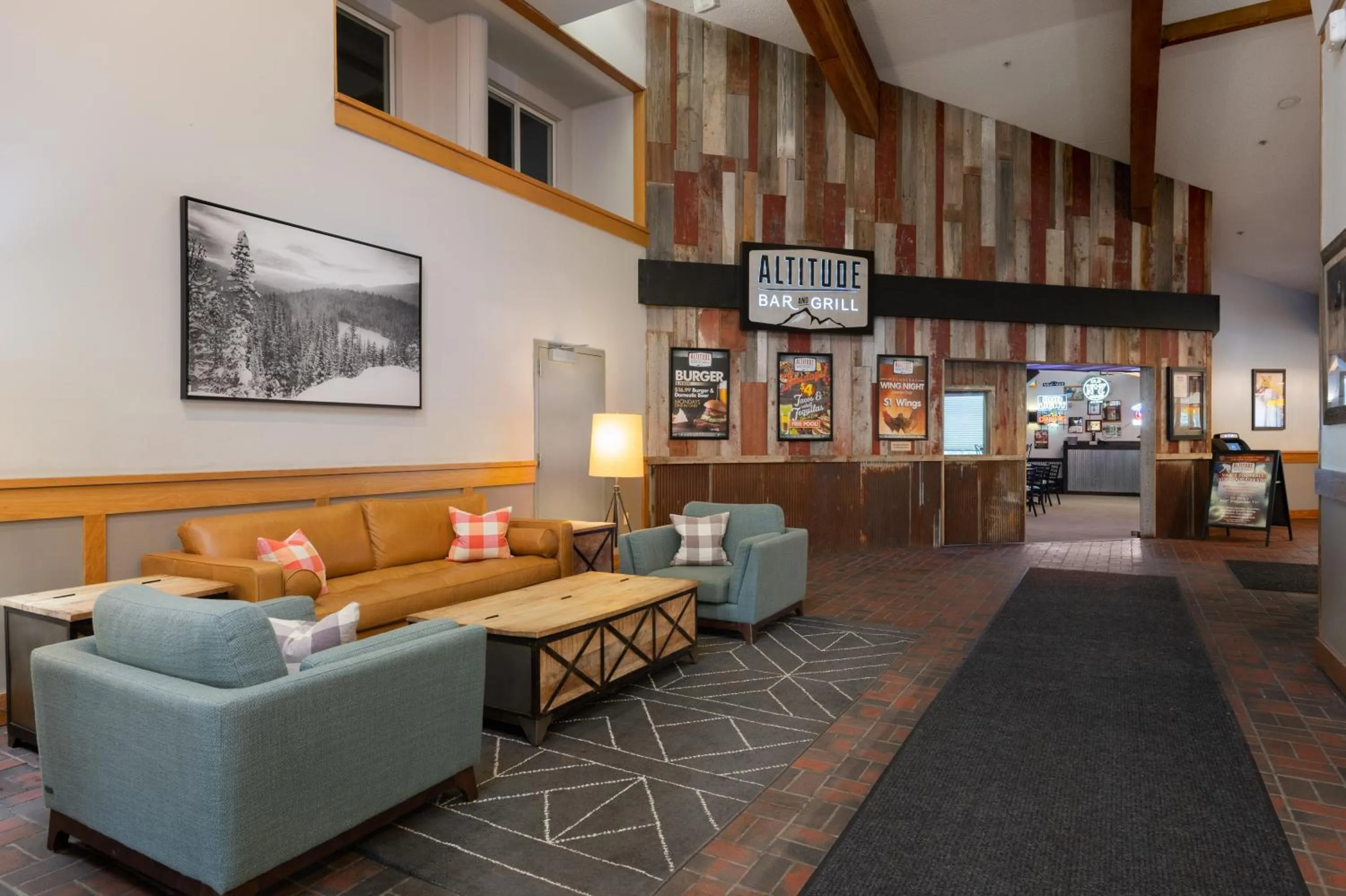 Lobby or reception in Evergreen Lodge at Vail
