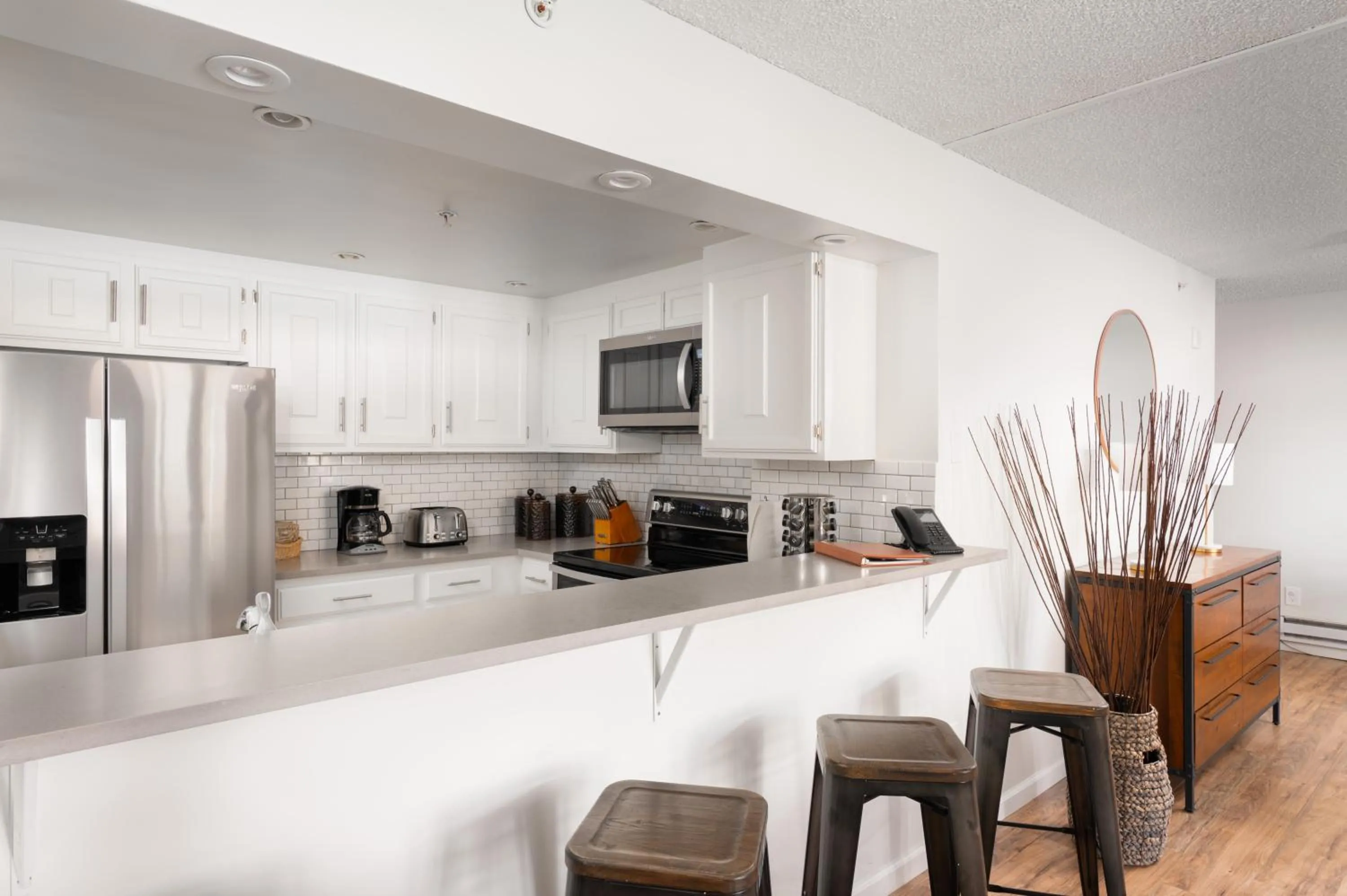 Kitchen or kitchenette in Evergreen Lodge at Vail