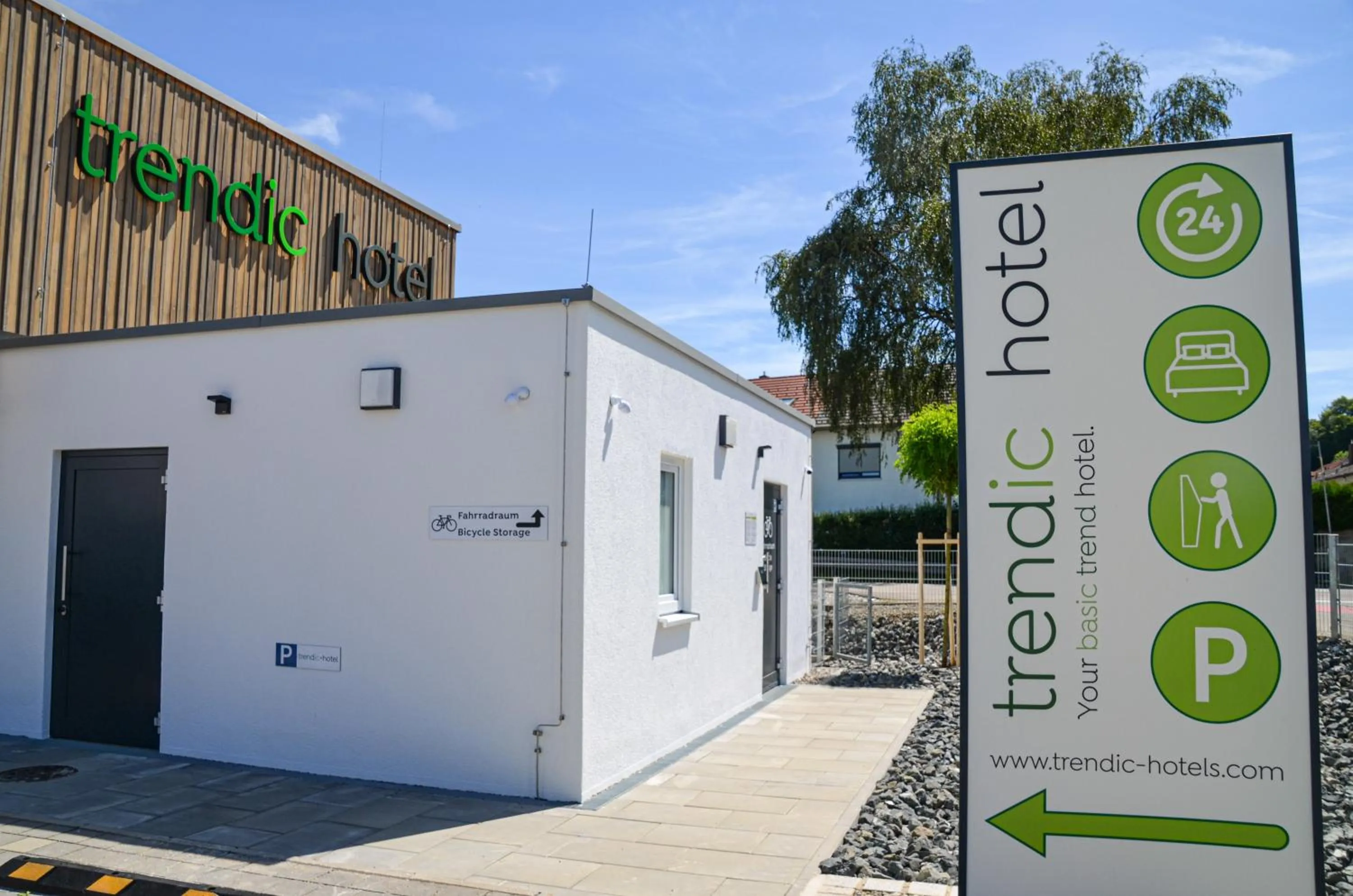 Cycling in Trendic Hotel