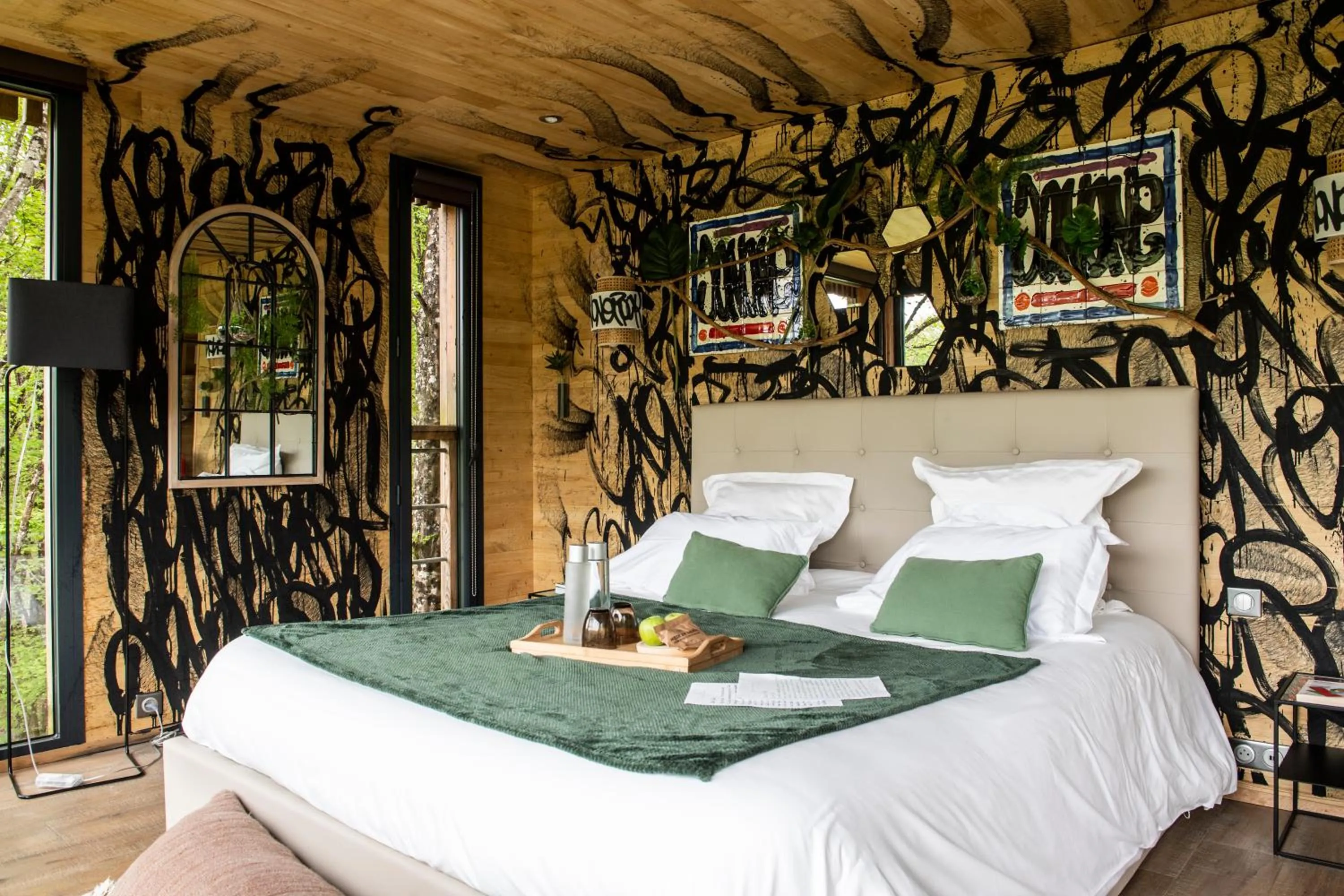 Bed in Loire Valley Lodges - Hotel