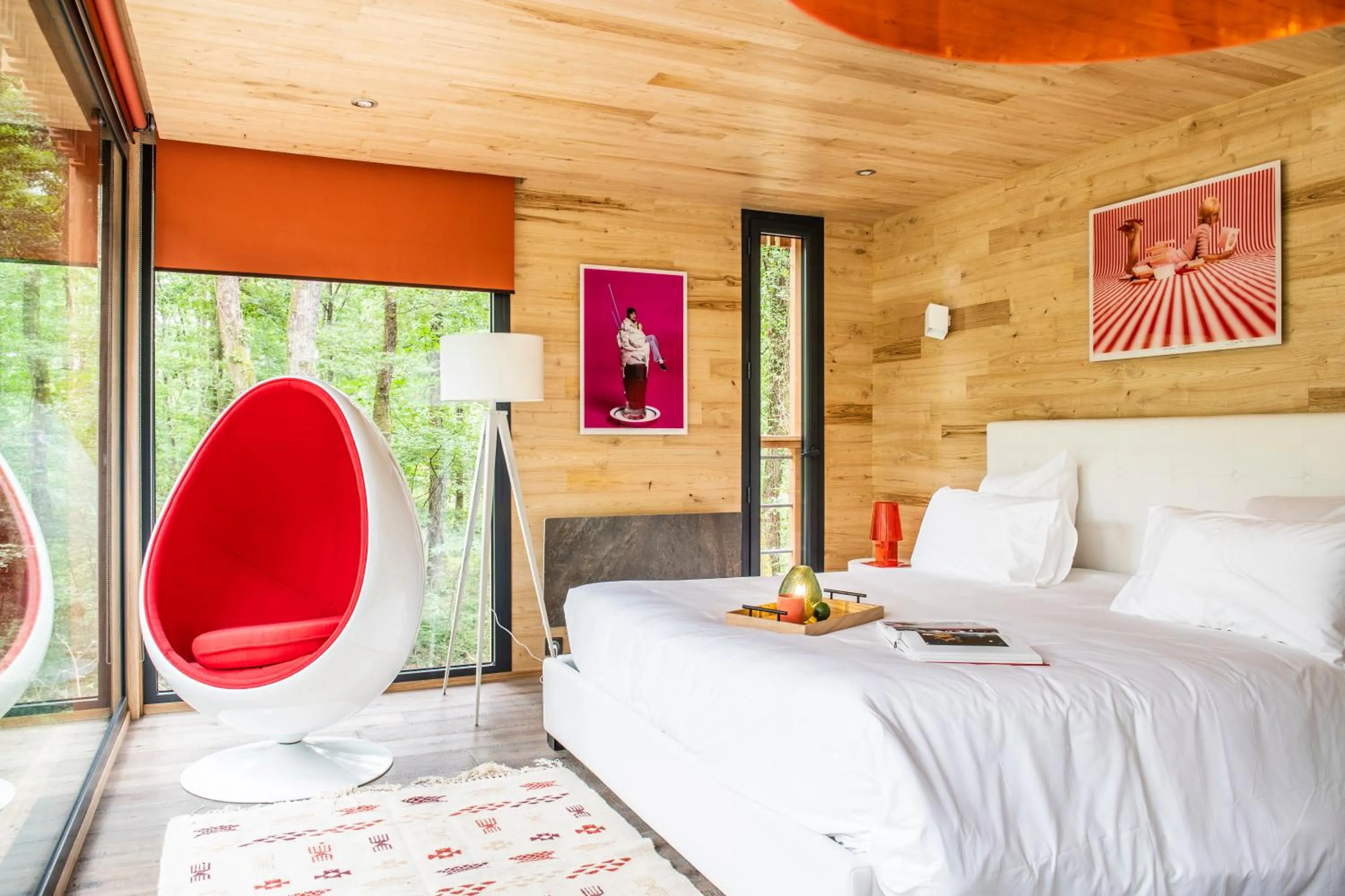 Bed in Loire Valley Lodges - Hotel