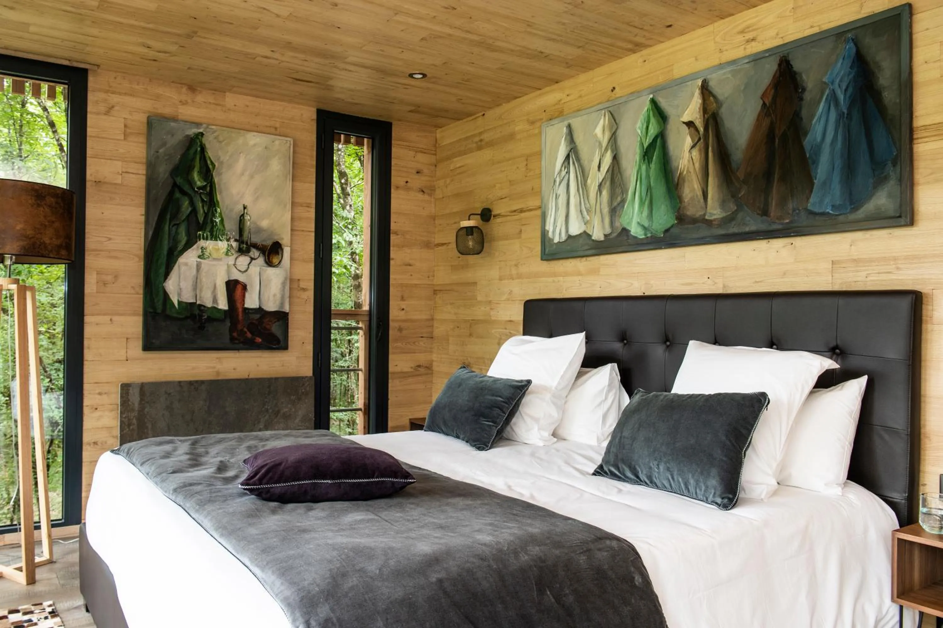 Bed in Loire Valley Lodges - Hotel