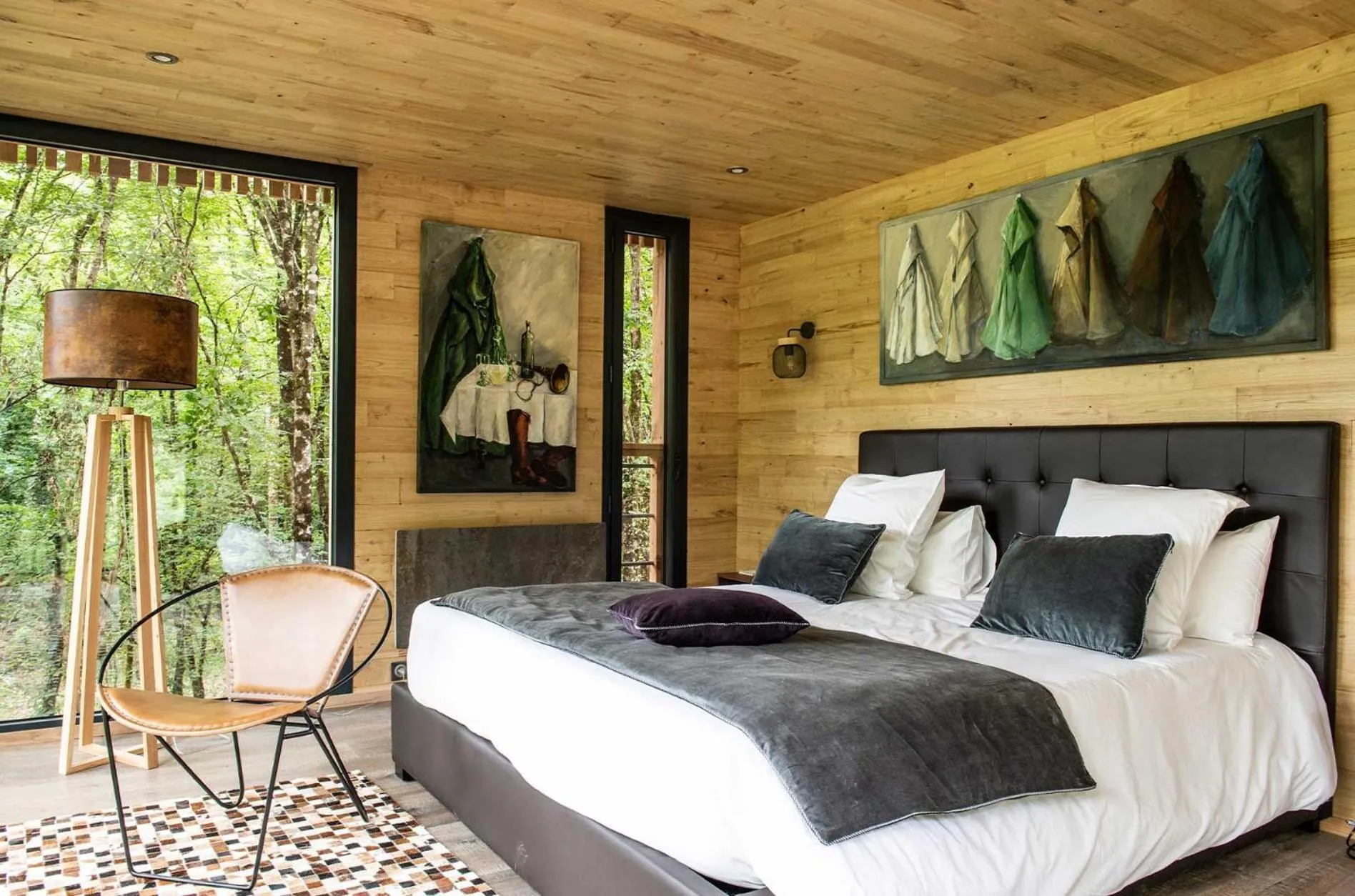 Bed in Loire Valley Lodges - Hotel