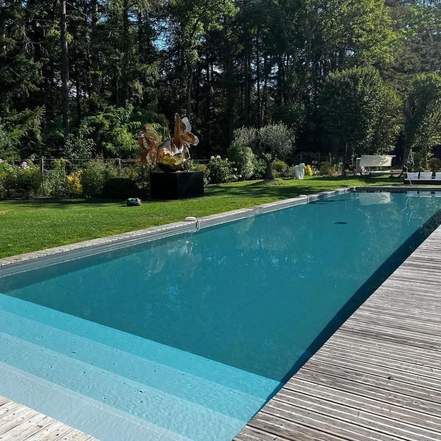 Swimming pool in Loire Valley Lodges - Hotel Swimming pool in Loire Valley Lodges - Hotel