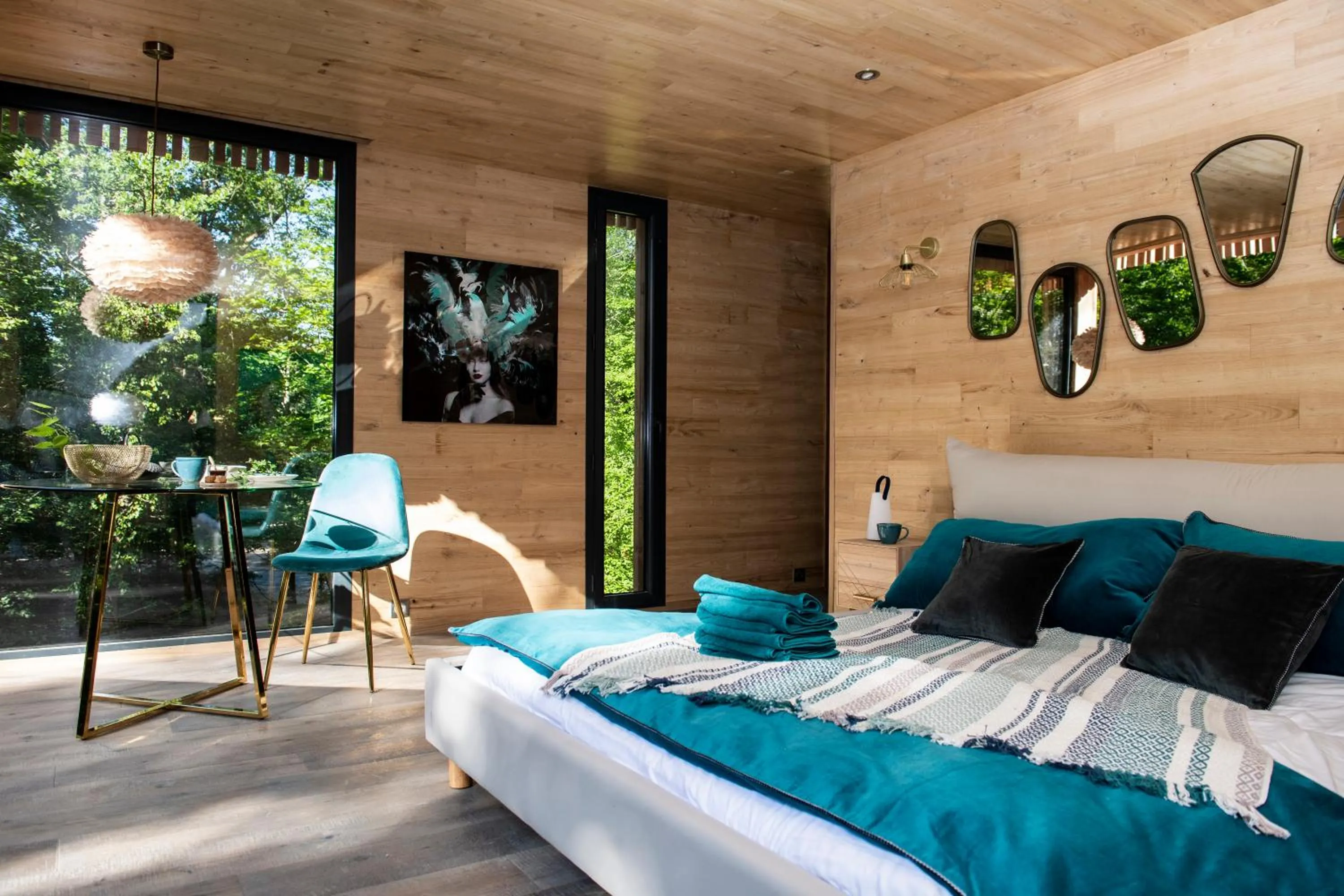 Bed in Loire Valley Lodges - Hotel