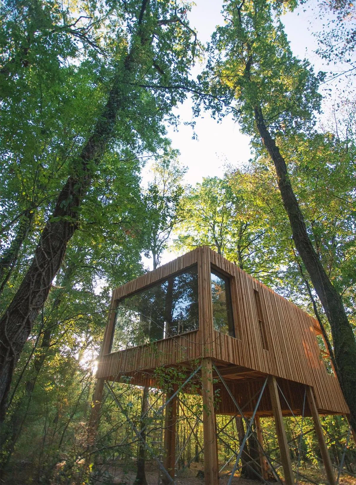 Facade/entrance in Loire Valley Lodges - Hotel