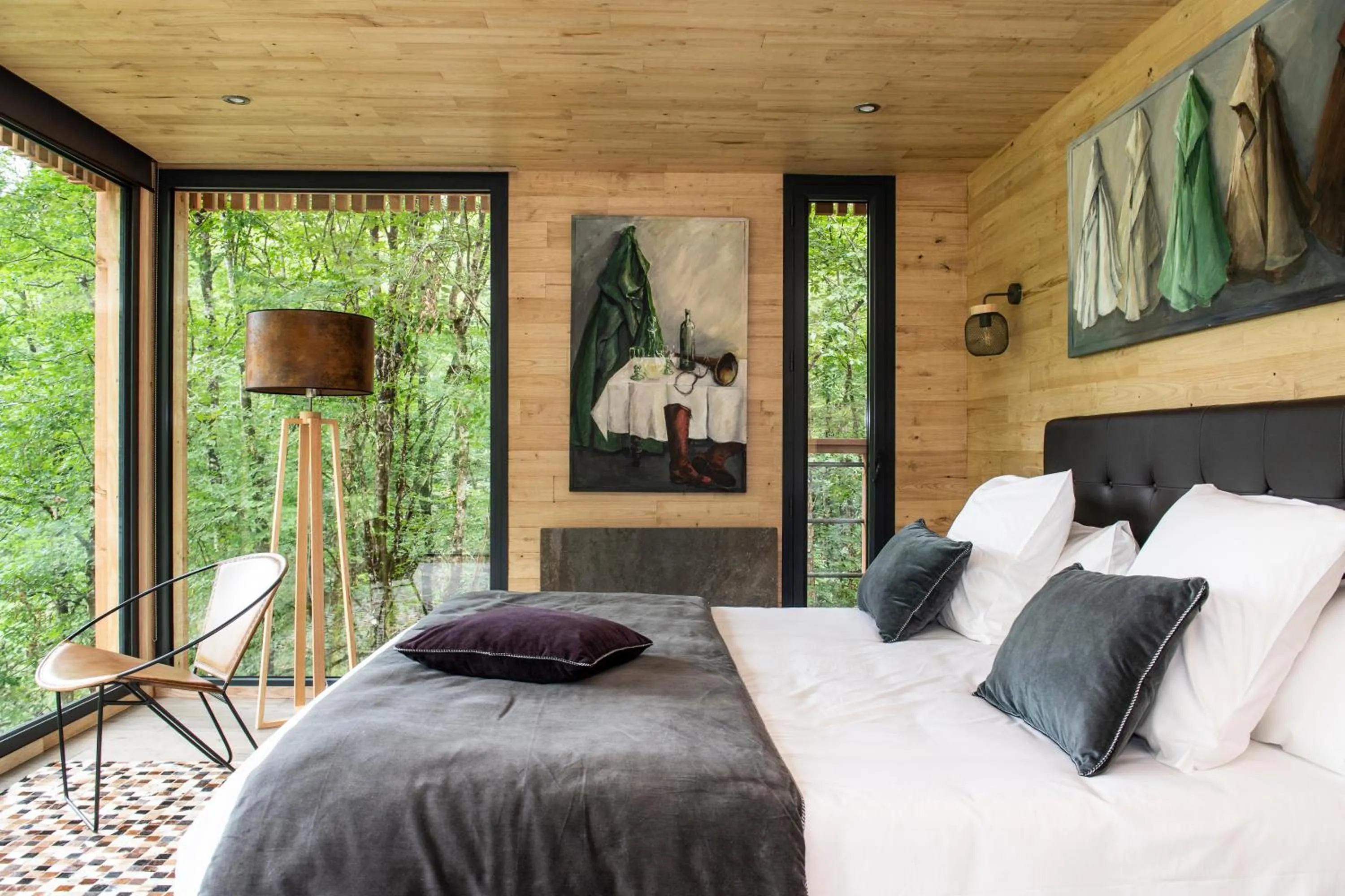 Bed in Loire Valley Lodges - Hotel