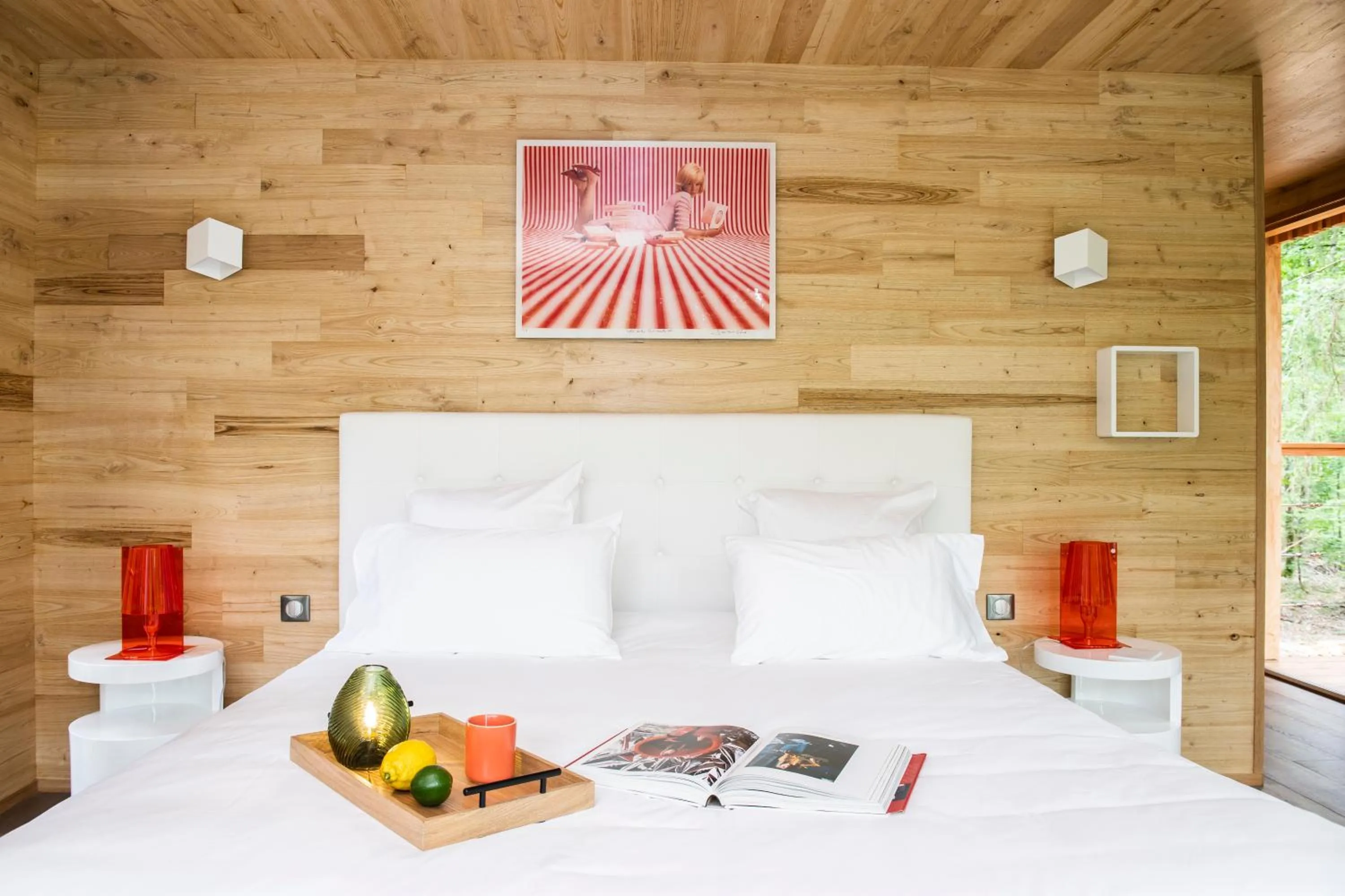 Bed in Loire Valley Lodges - Hotel