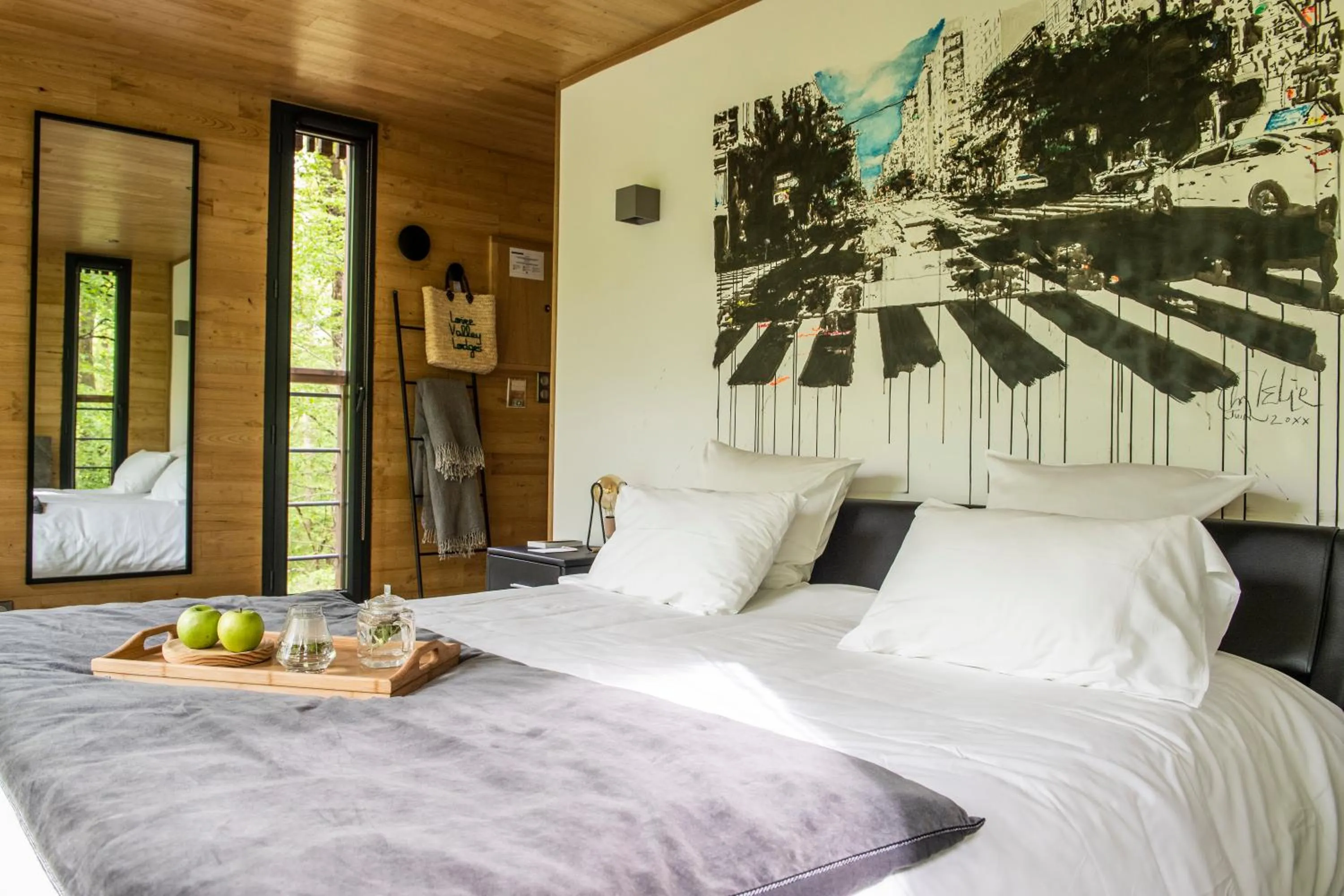 Bed in Loire Valley Lodges - Hotel