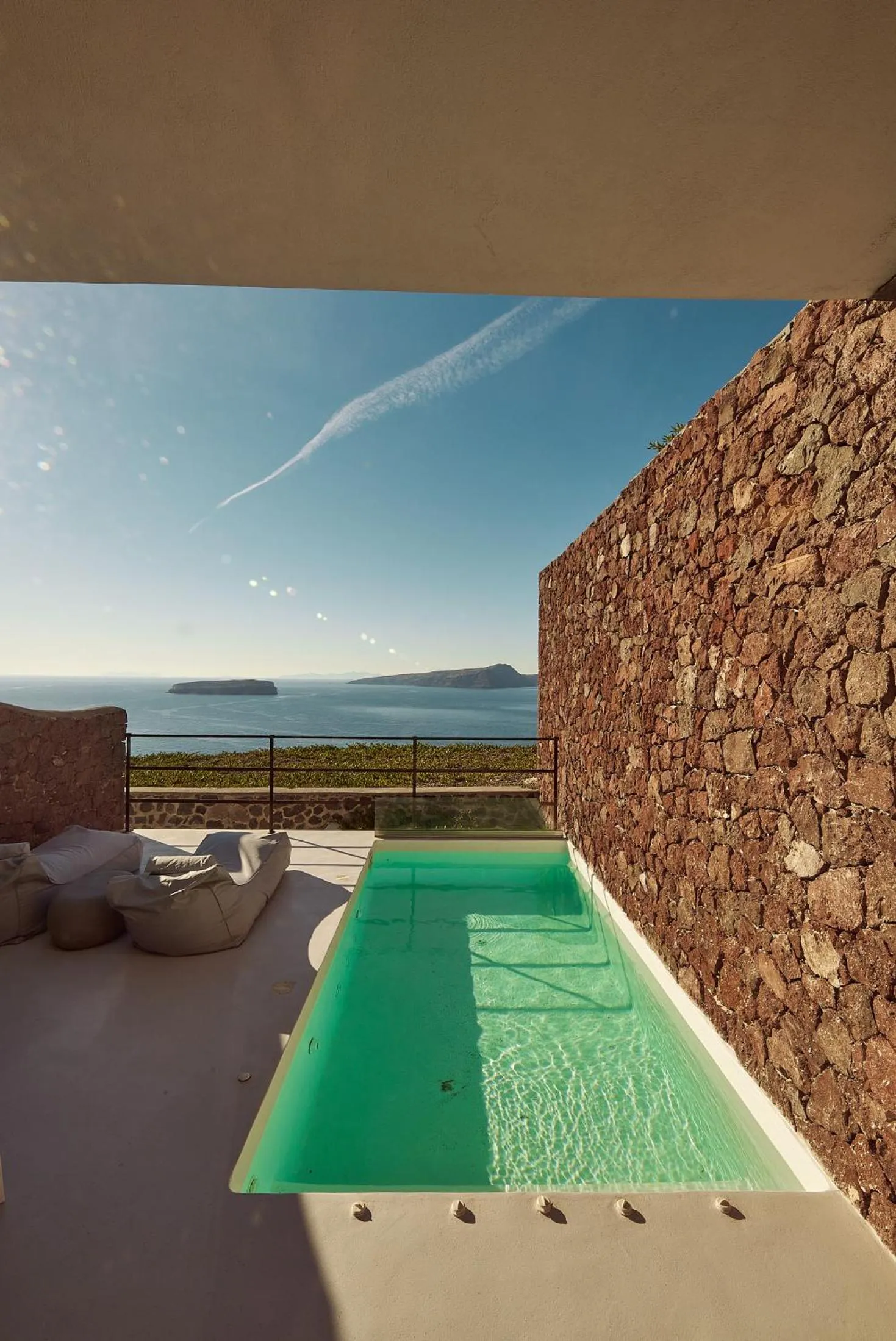 Hot Tub in Coco-Mat Hotel Santorini
