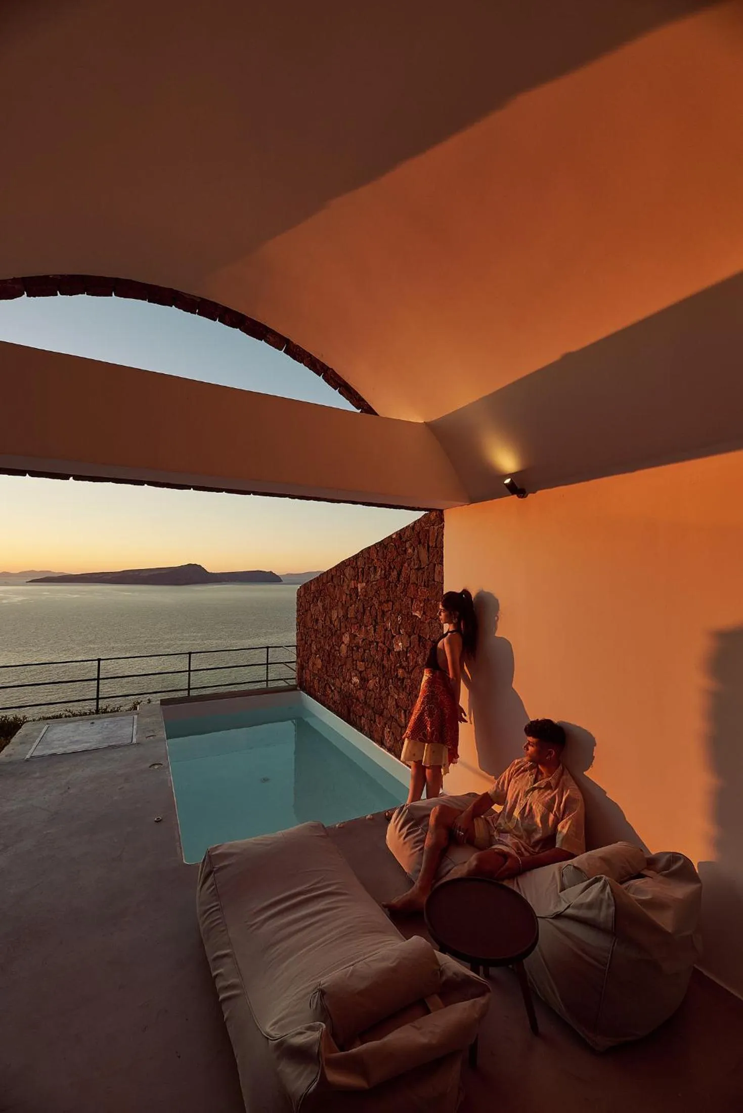 Balcony/Terrace in Coco-Mat Hotel Santorini