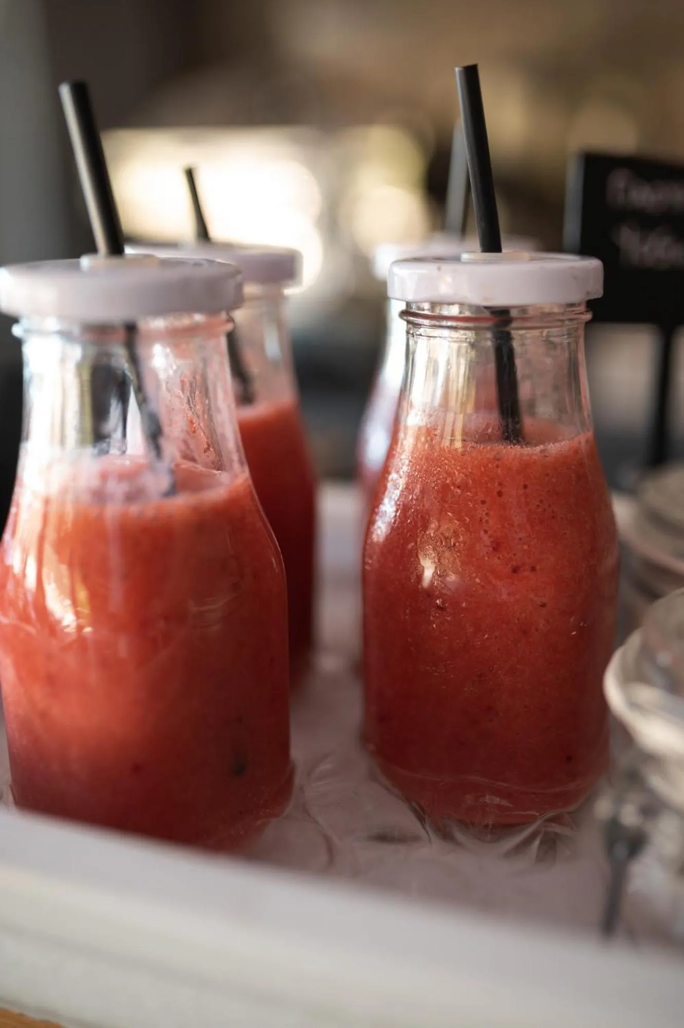 Drinks in Coco-Mat Hotel Santorini