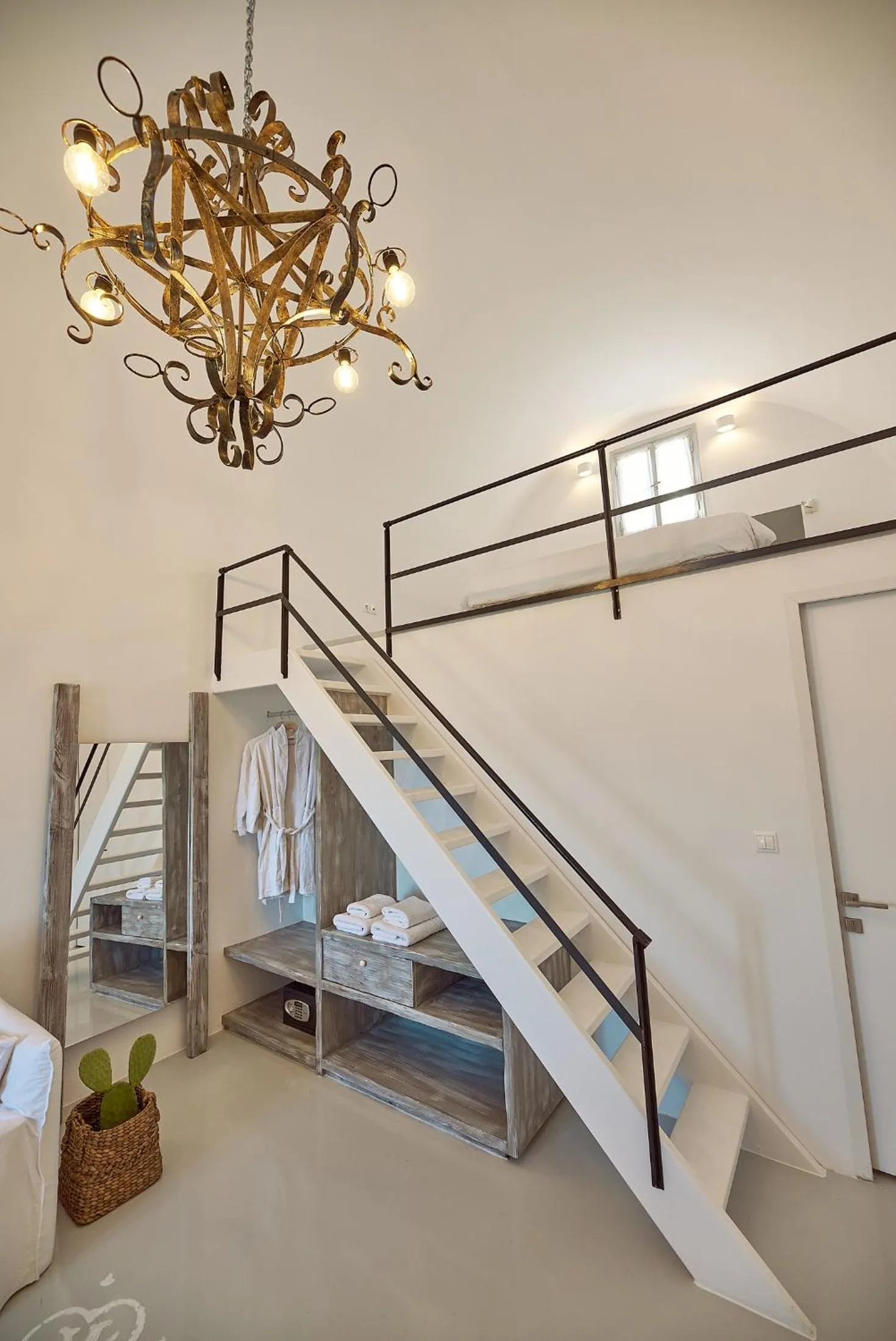 Bedroom, Bed in Coco-Mat Hotel Santorini