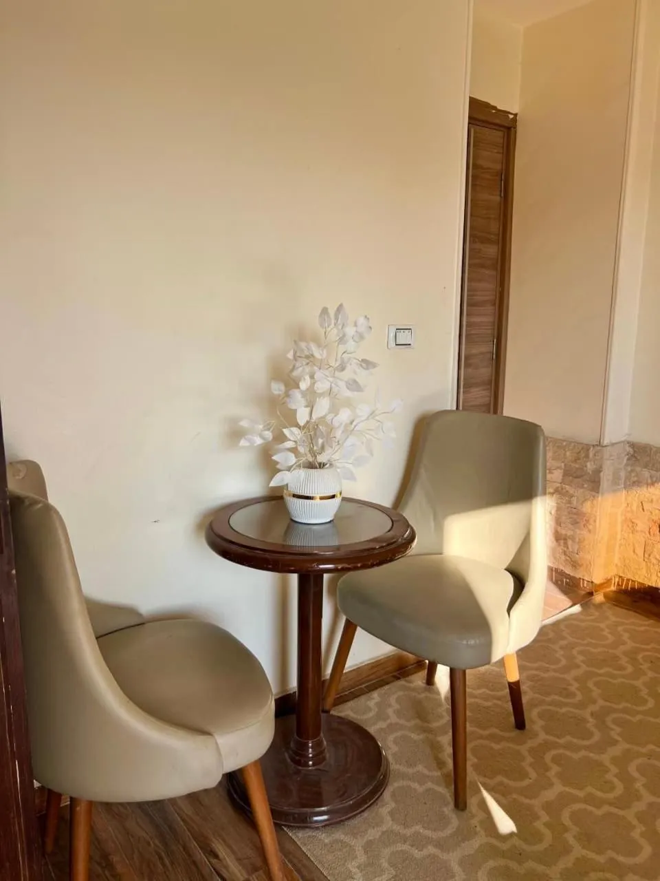 Seating area in Pyramids Gardens Hotel