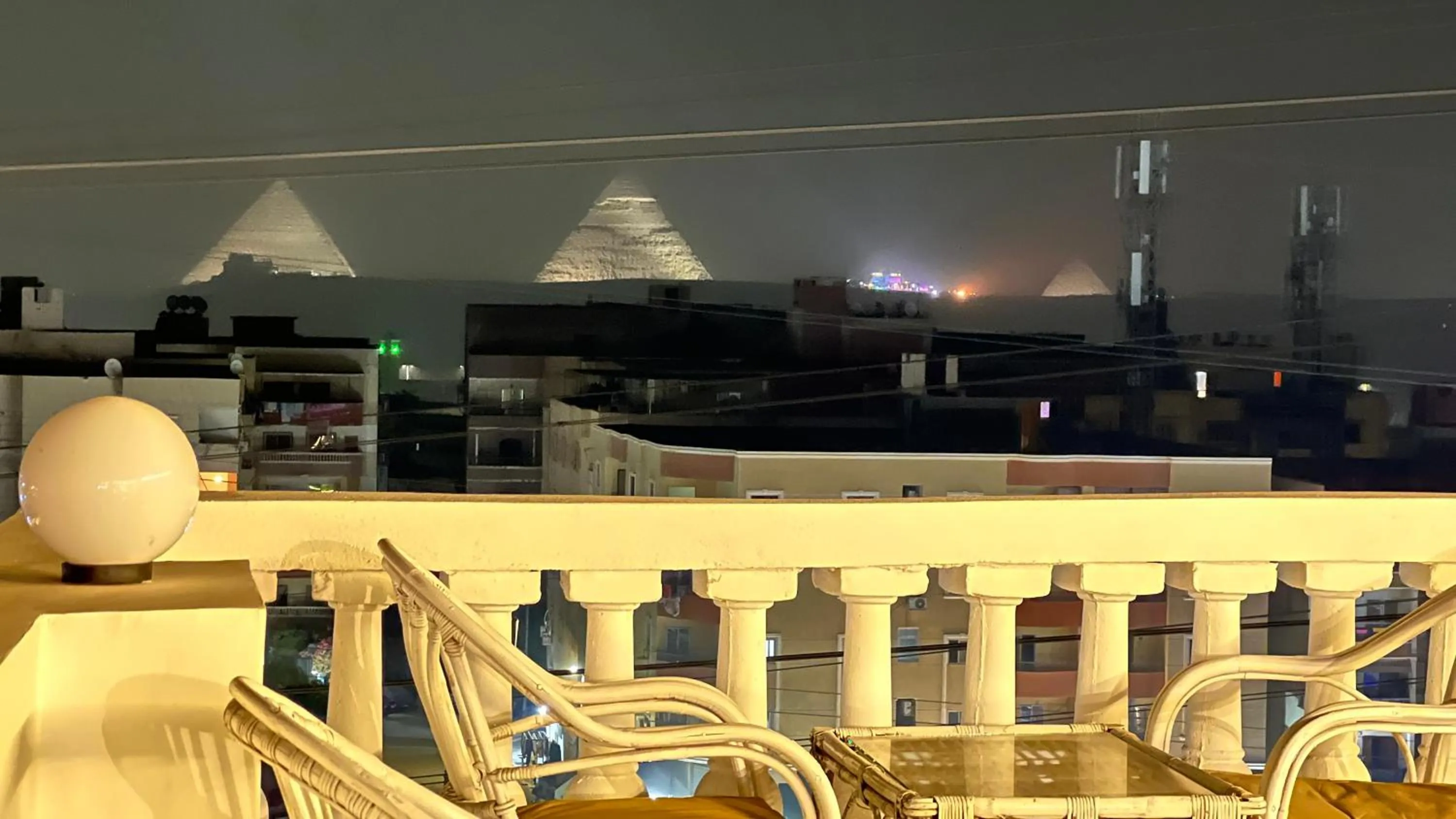 Night in Pyramids Gardens Hotel