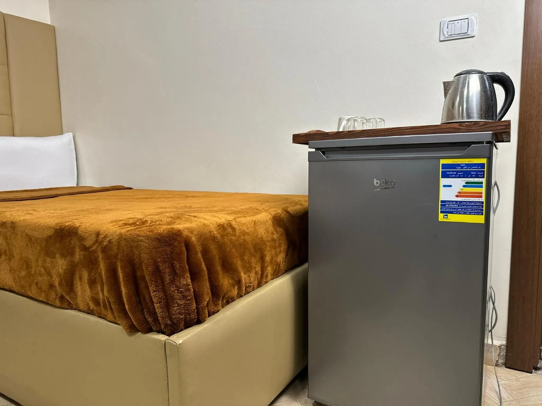 Bed in Pyramids Gardens Hotel