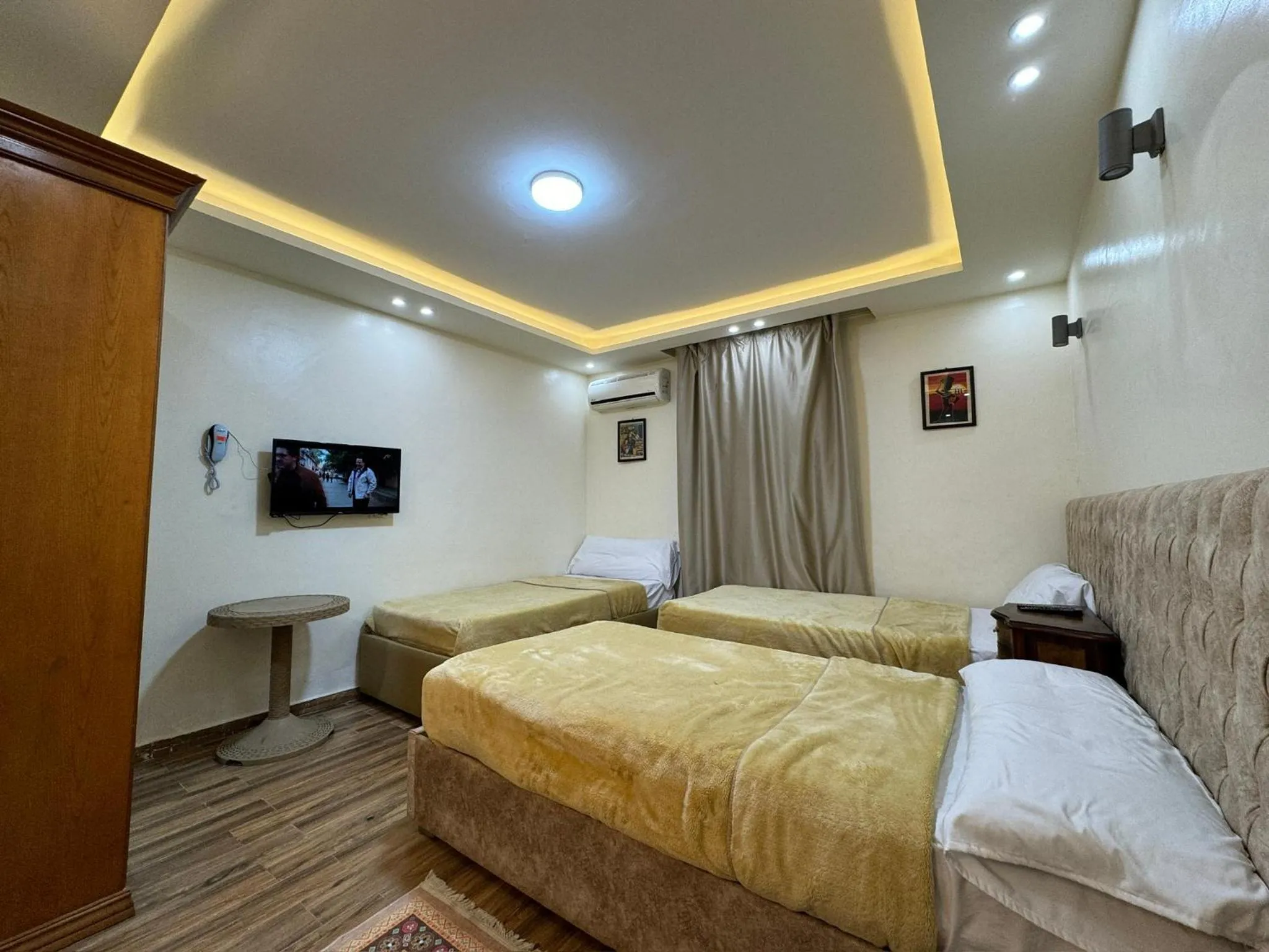 Bed in Pyramids Gardens Hotel