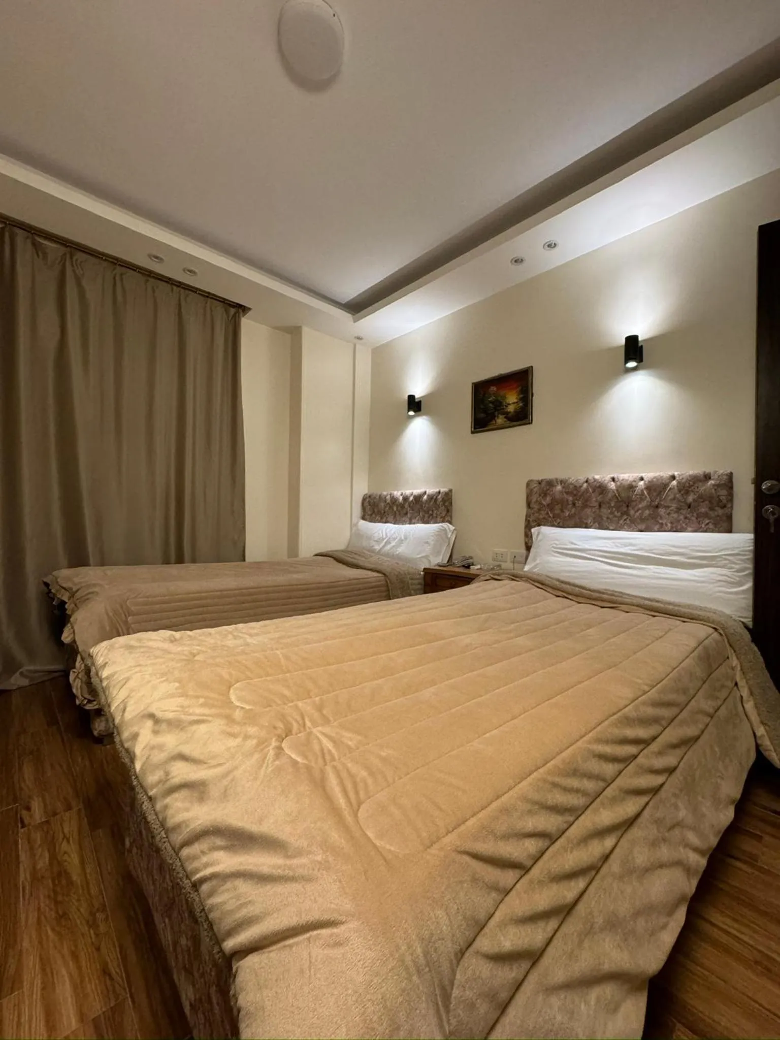 Bed in Pyramids Gardens Hotel