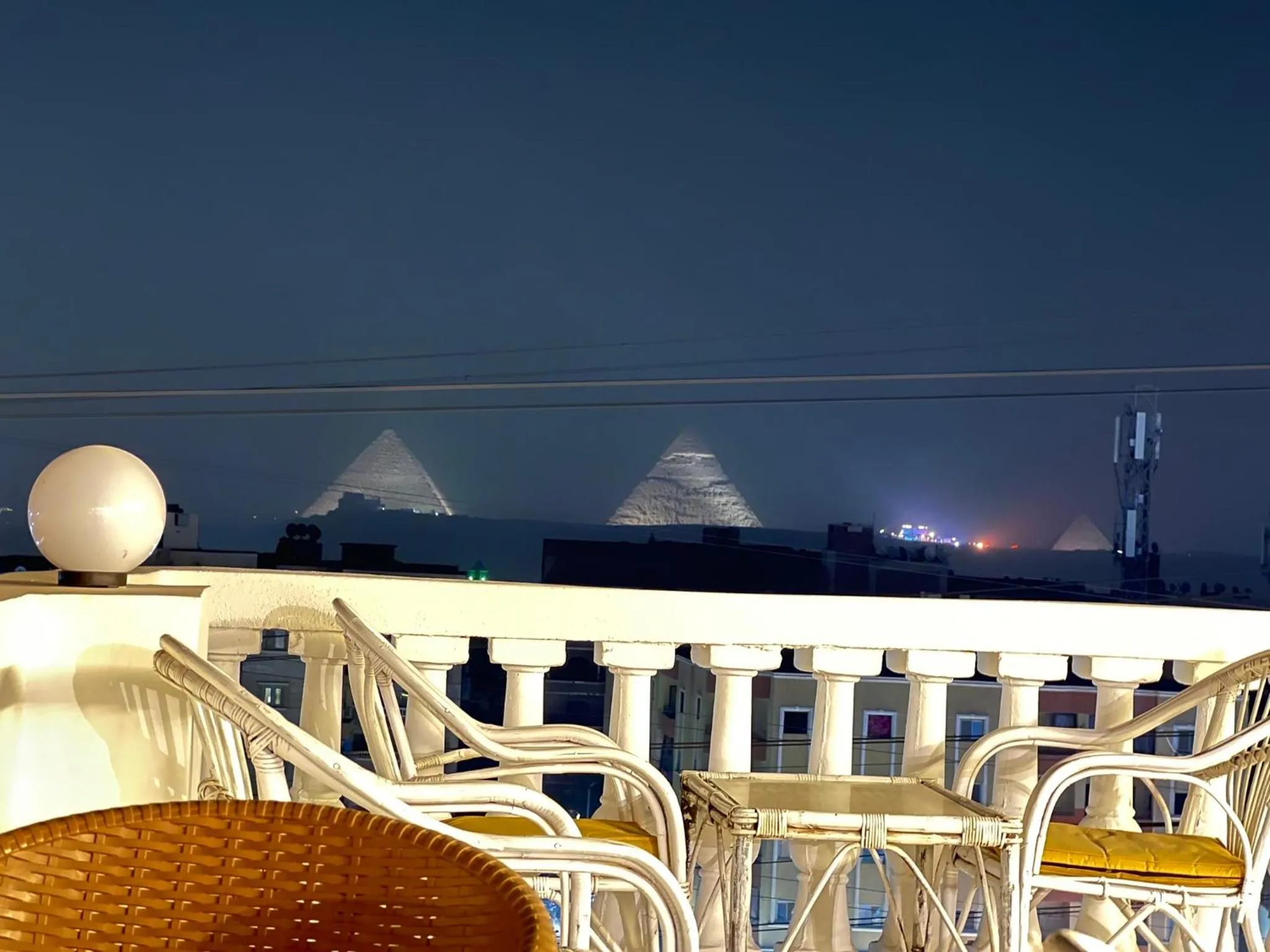 Night in Pyramids Gardens Hotel