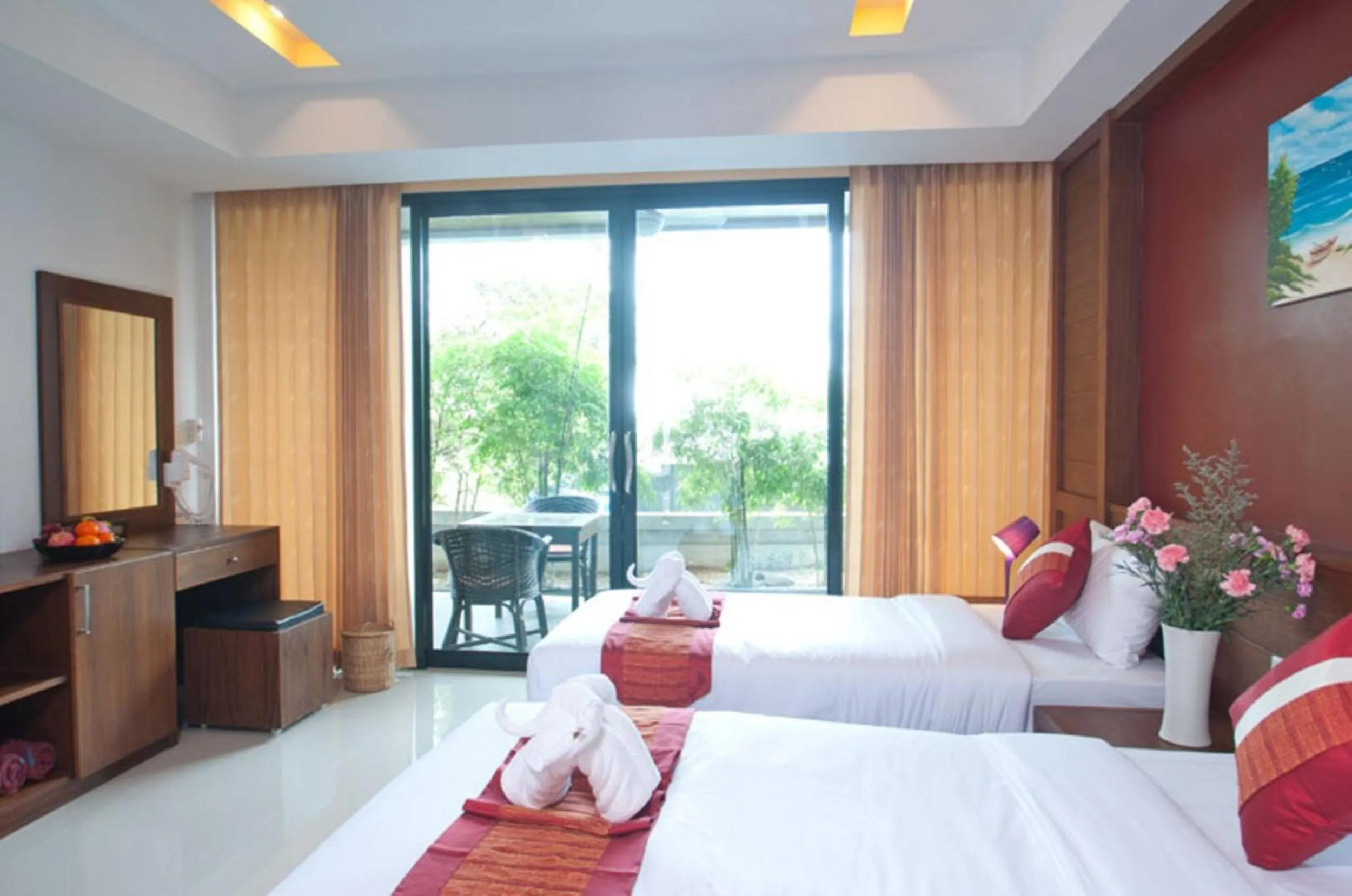 View (from property/room), Bed in Samui Honey Suite