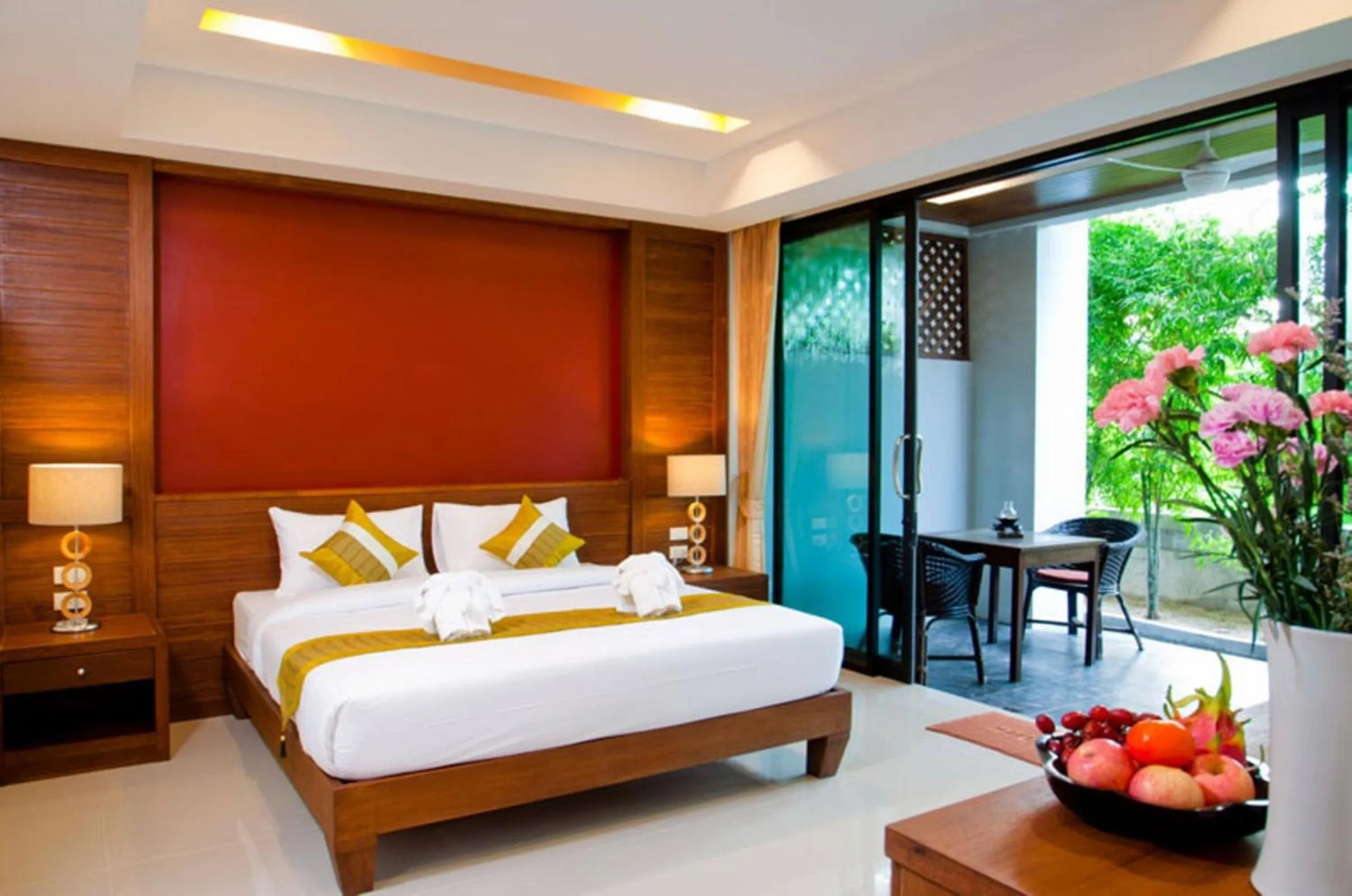 Bedroom, Bed in Samui Honey Suite