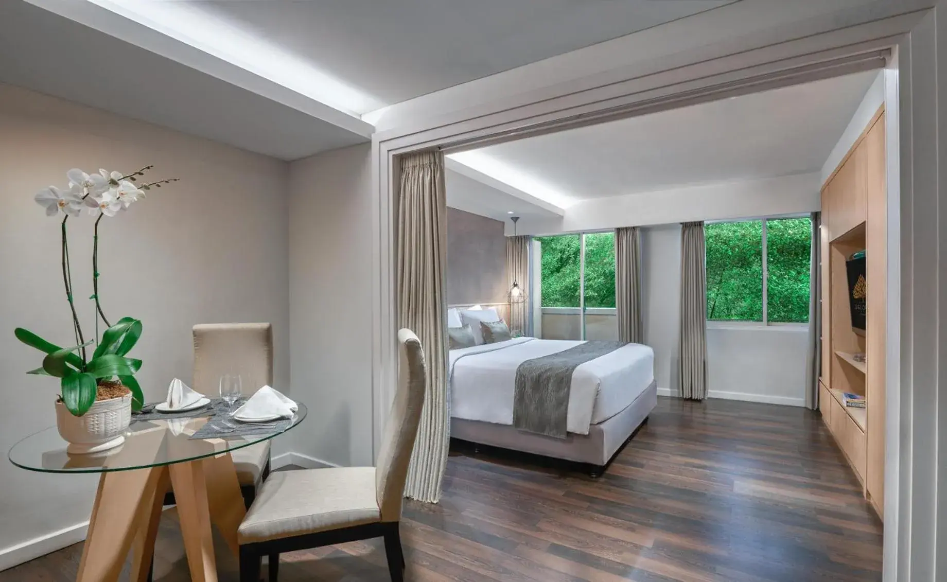 Bed in Delonix Hotel Karawang Bed in Delonix Hotel Karawang