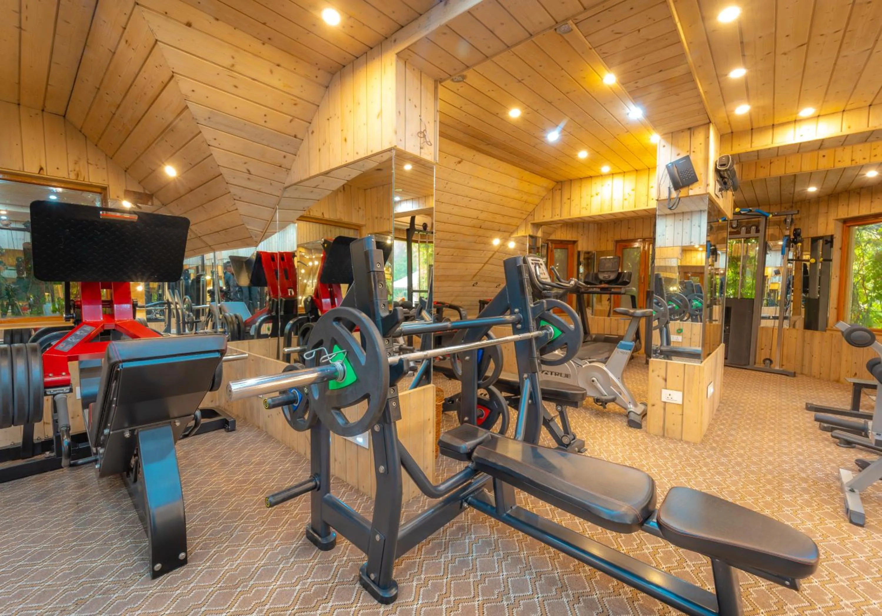 Fitness centre/facilities in Hotel Mirage