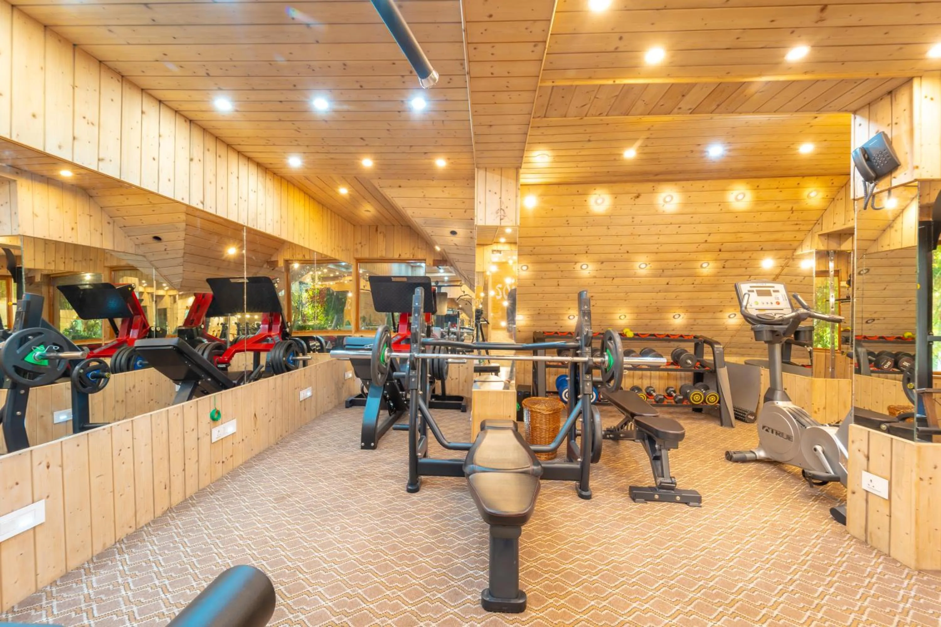 Fitness centre/facilities in Hotel Mirage