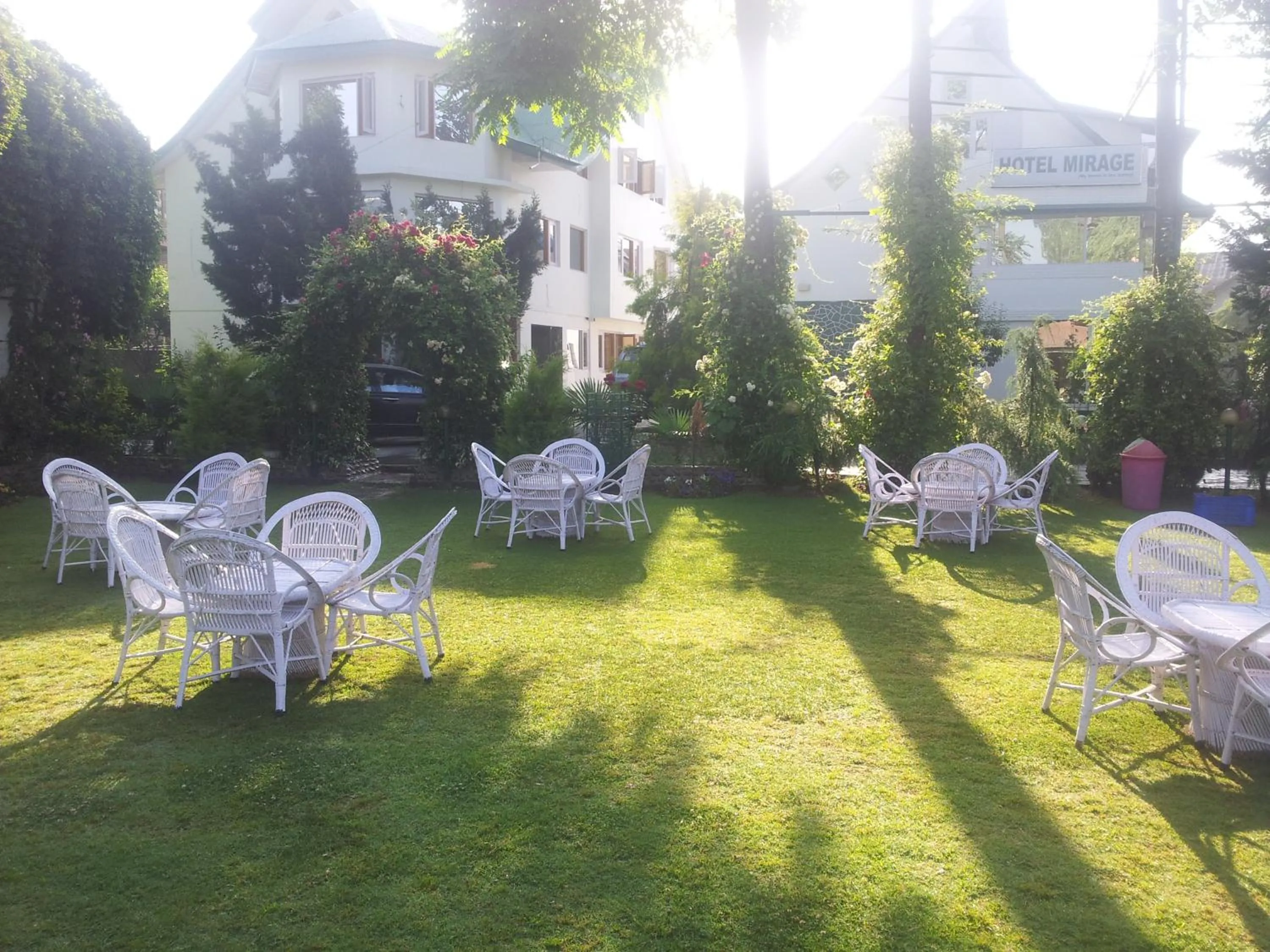 Garden view in Hotel Mirage