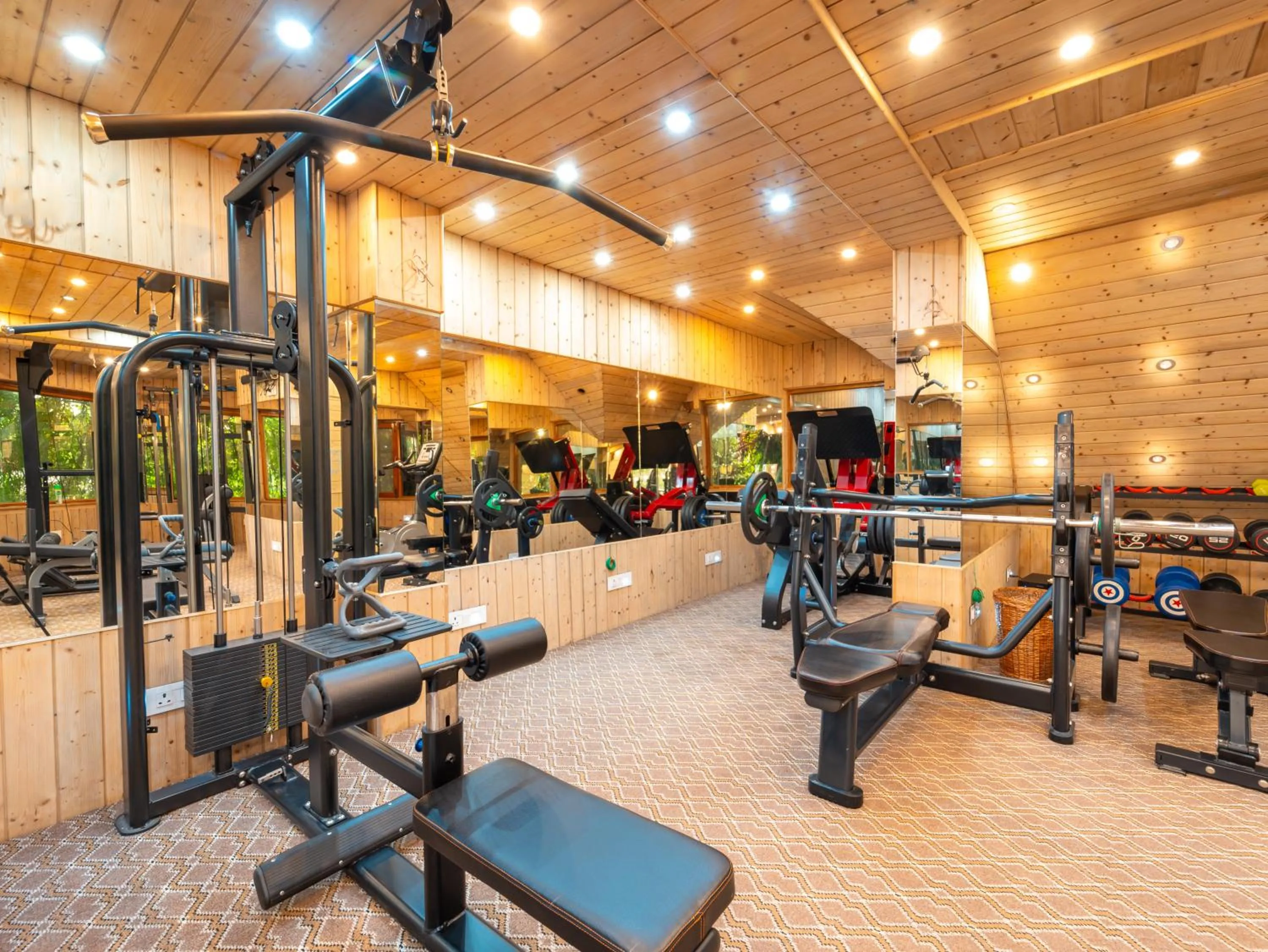 Fitness centre/facilities in Hotel Mirage