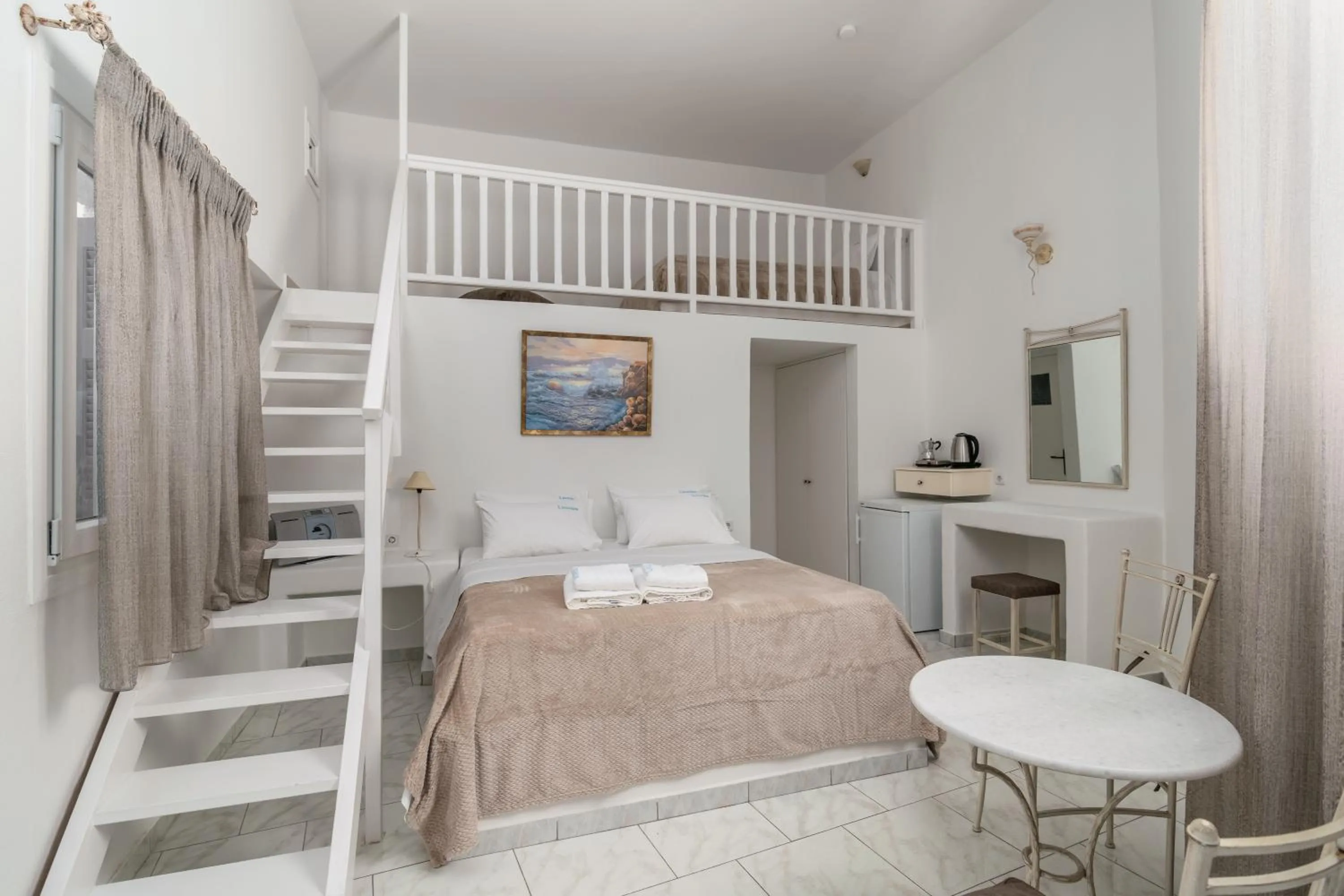 Photo of the whole room, Bed in Livanios Studios