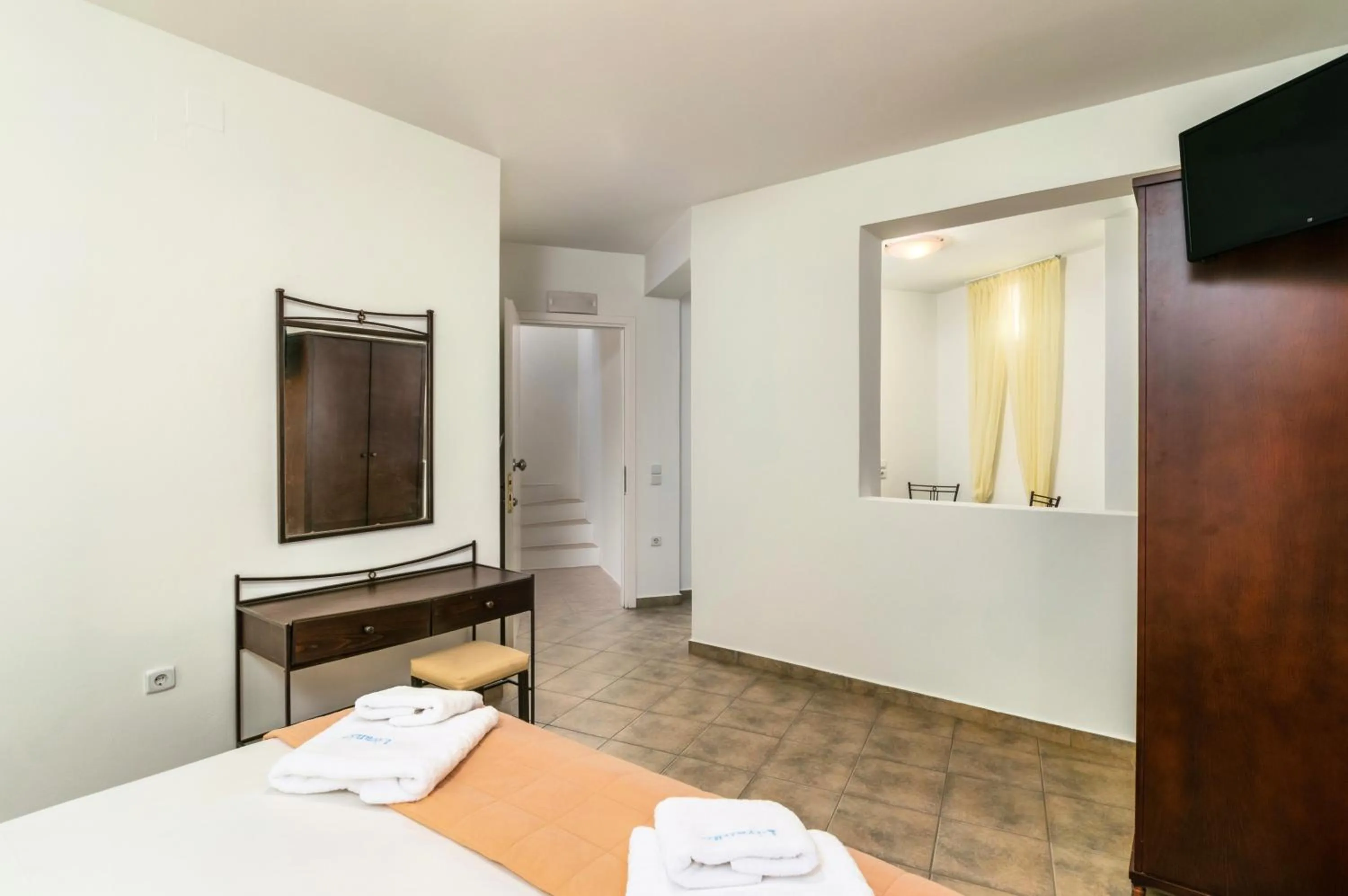 Bedroom, Bed in Livanios Studios