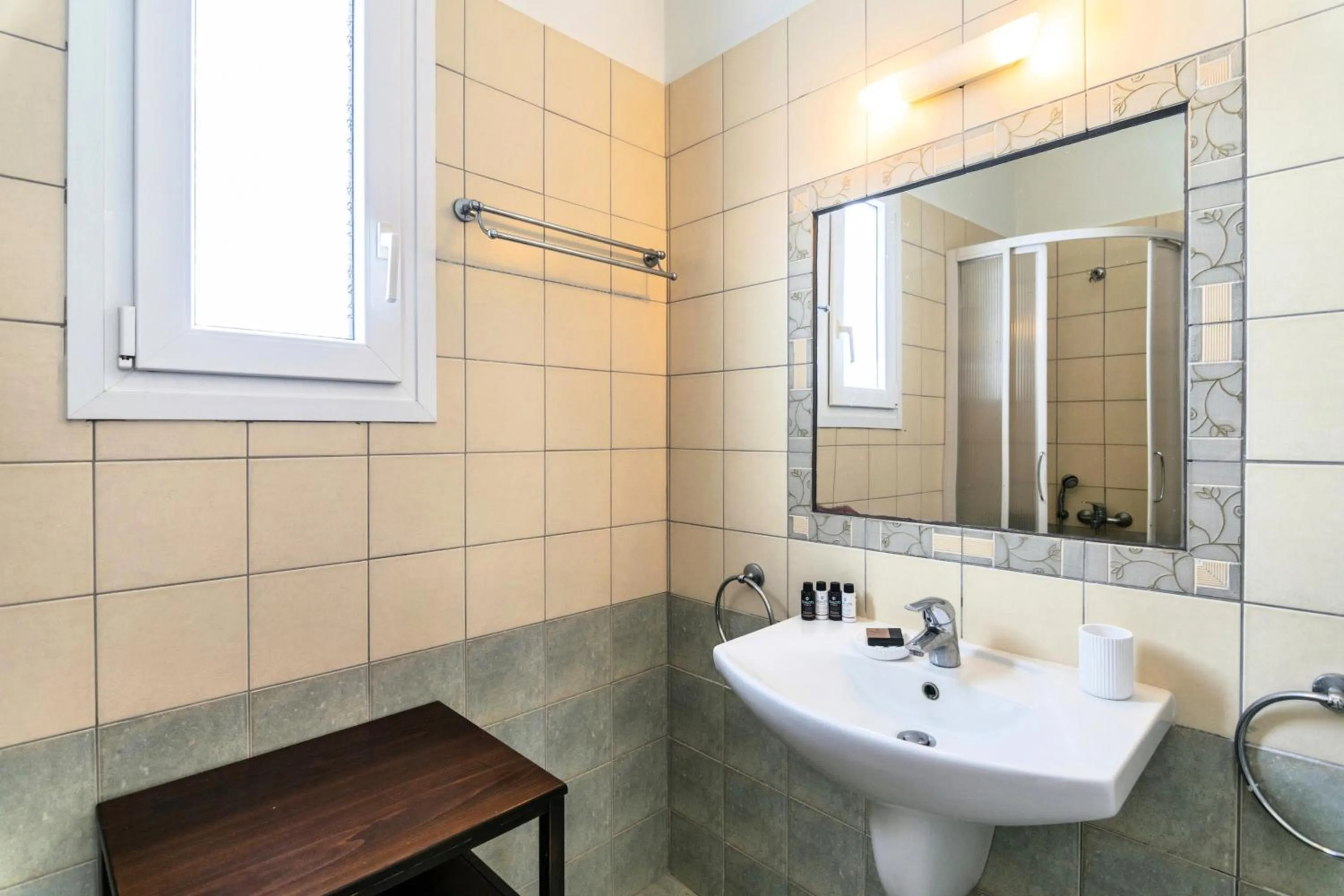 Bathroom in Livanios Studios