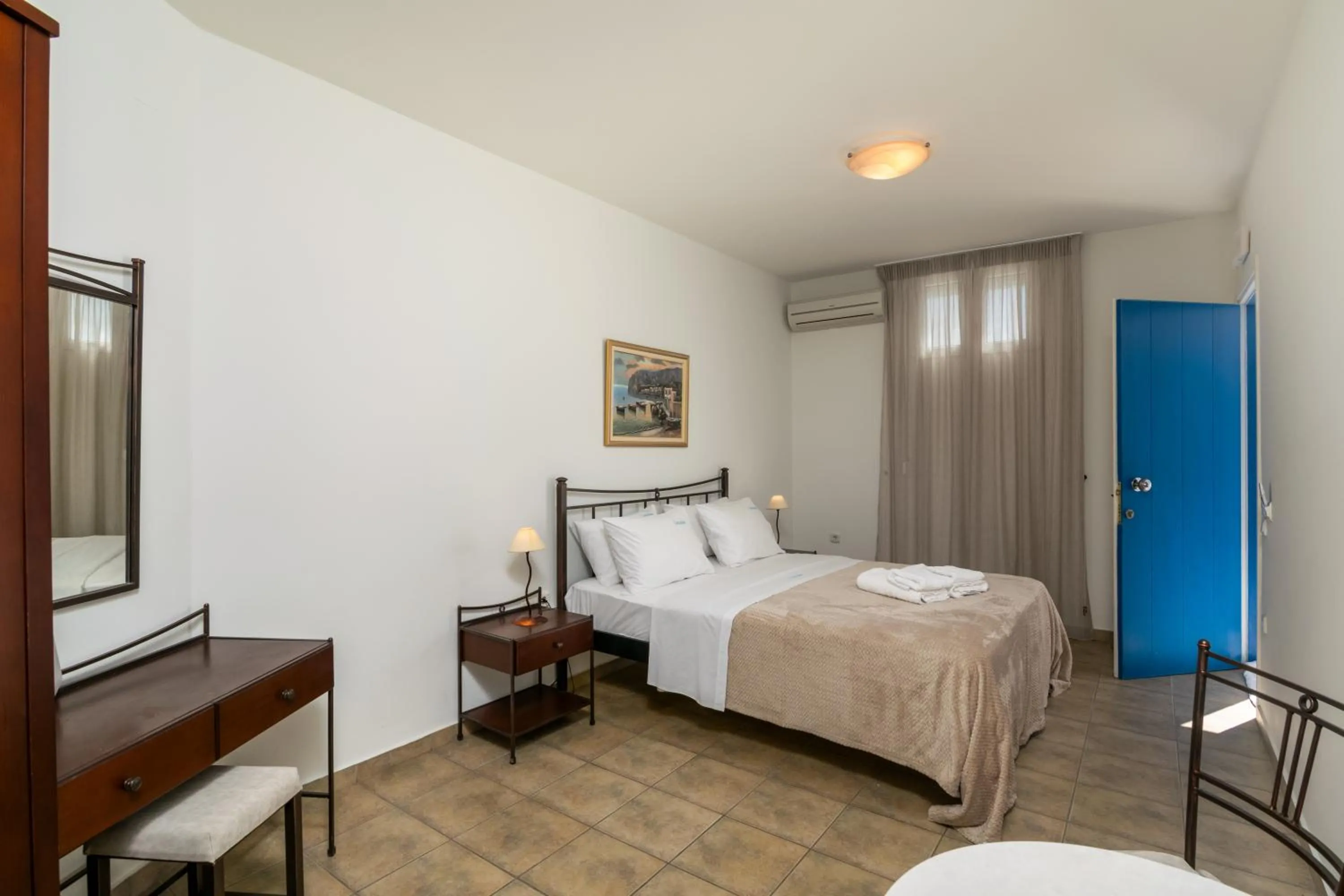 Bedroom, Bed in Livanios Studios