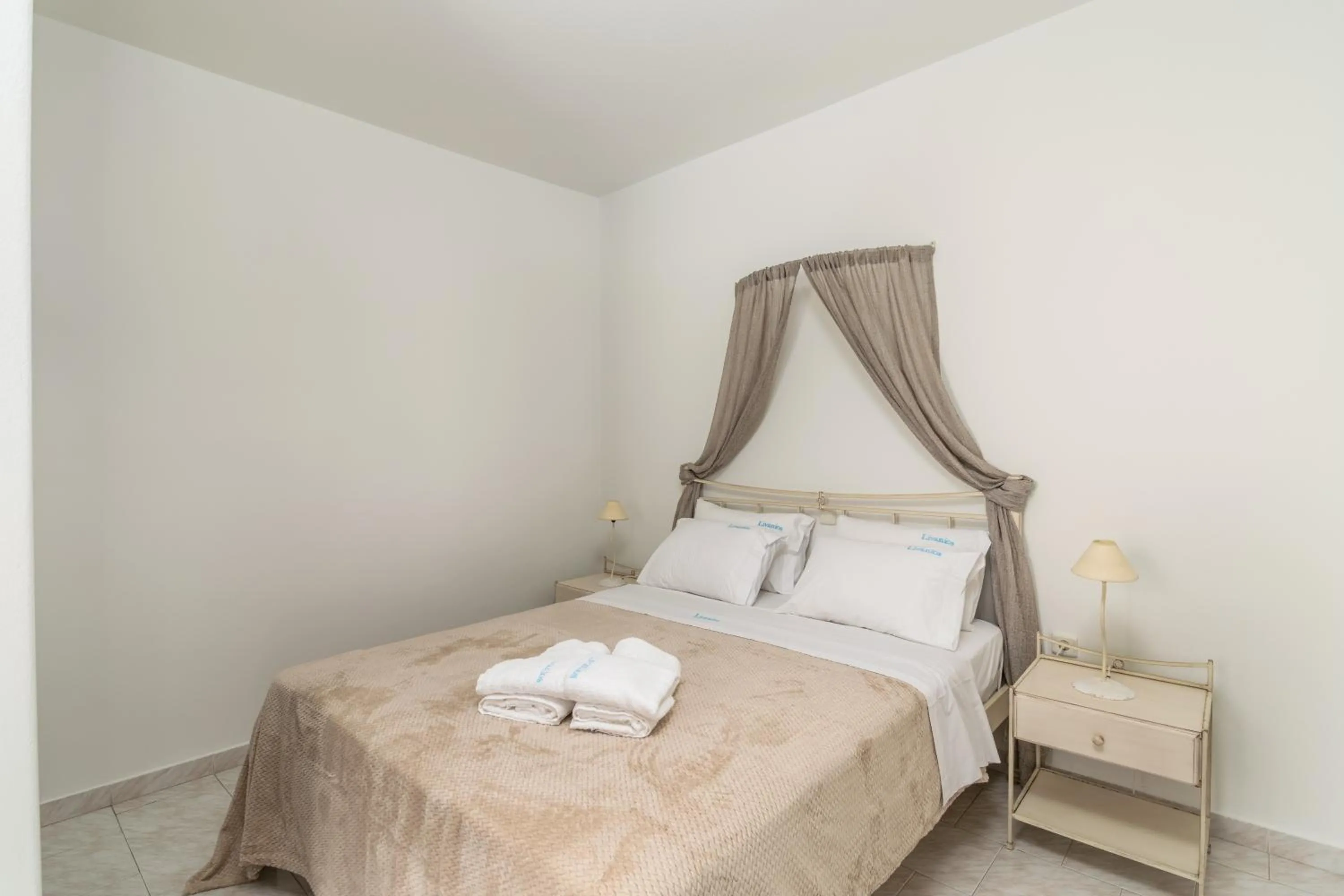 Bed in Livanios Studios