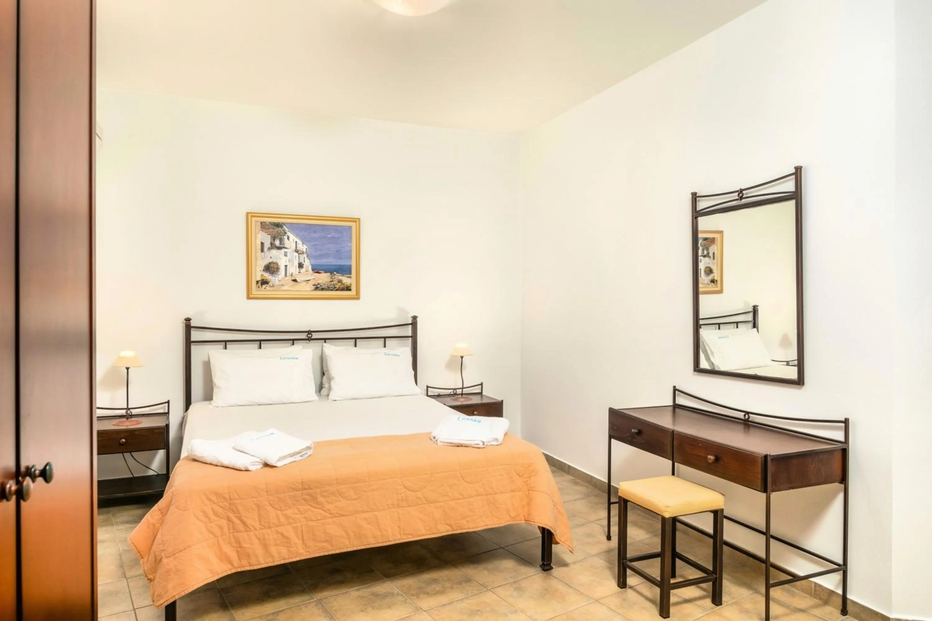 Bedroom, Bed in Livanios Studios