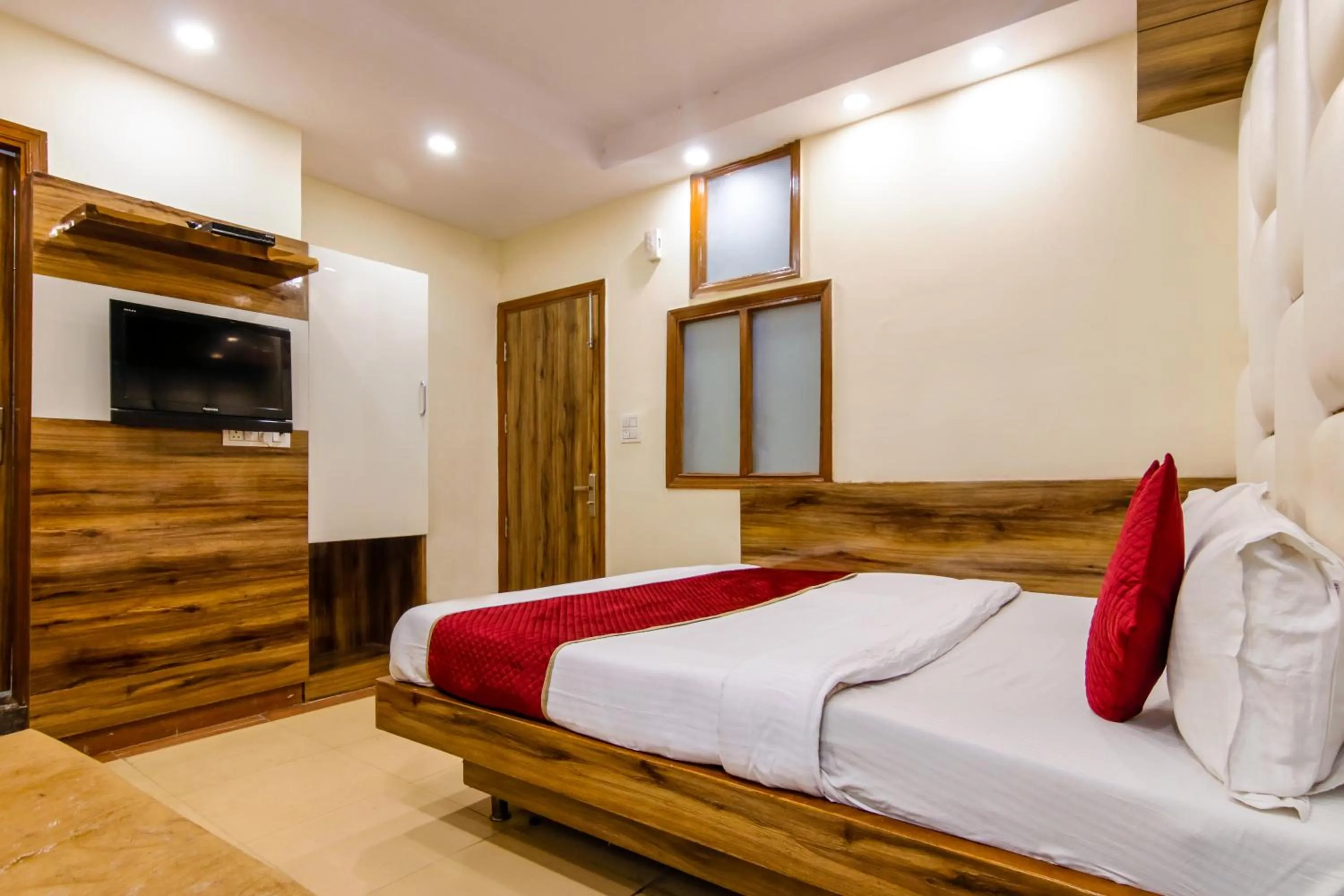 Bed in Hotel Star Palace