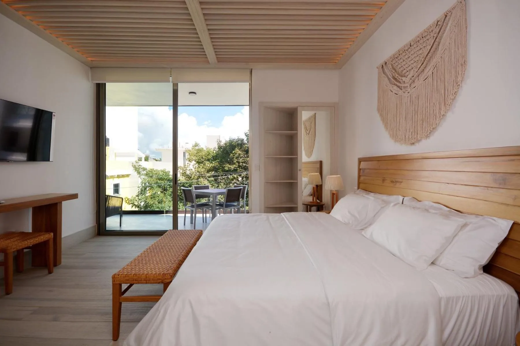 Bedroom in MAYAN MONK Suites