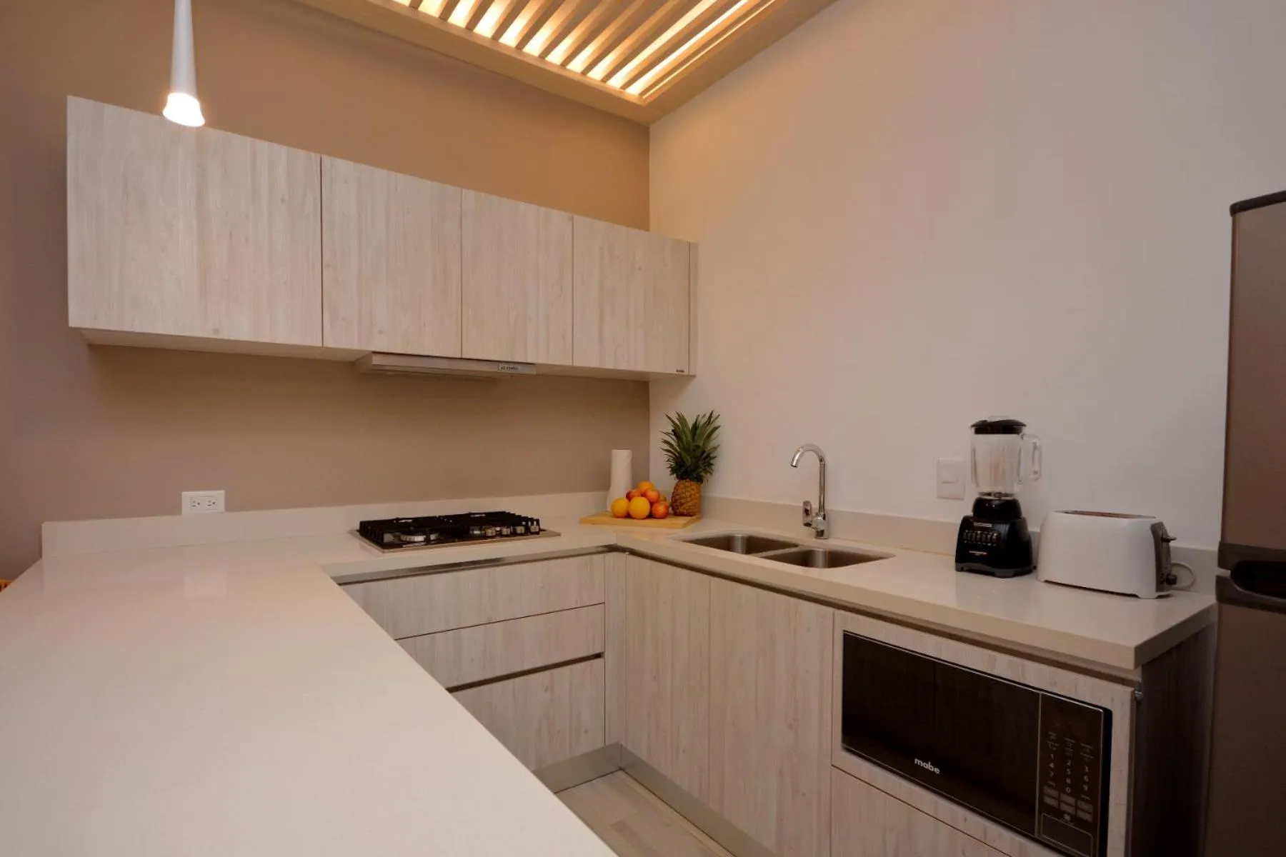 Kitchen or kitchenette in MAYAN MONK Suites