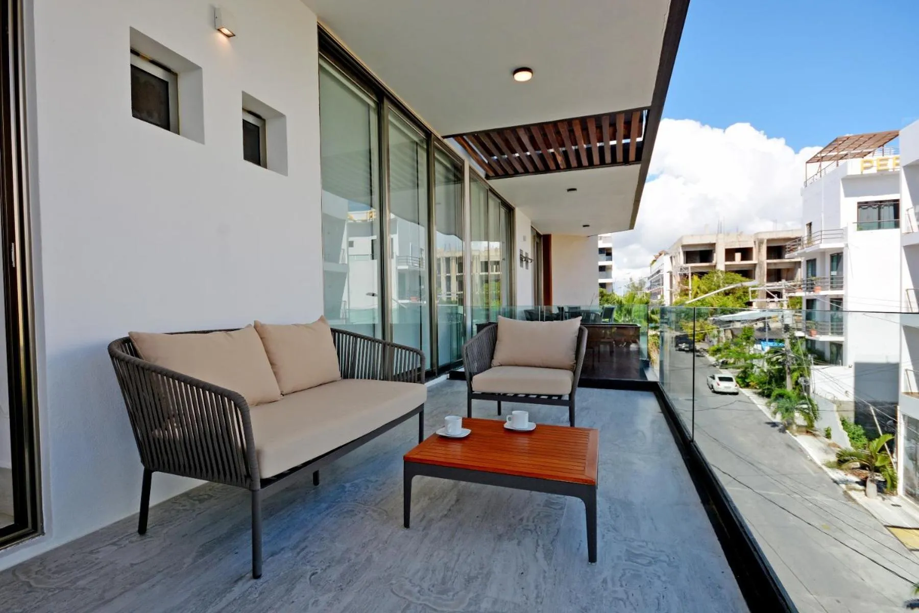 Balcony/Terrace in MAYAN MONK Suites