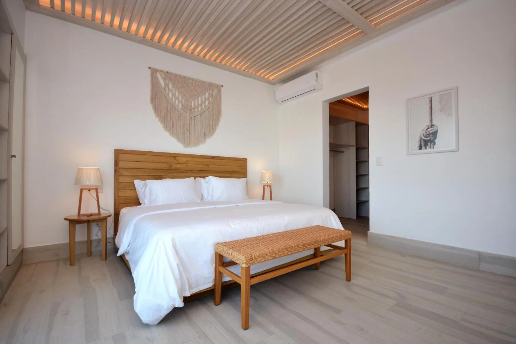 Bedroom in MAYAN MONK Suites
