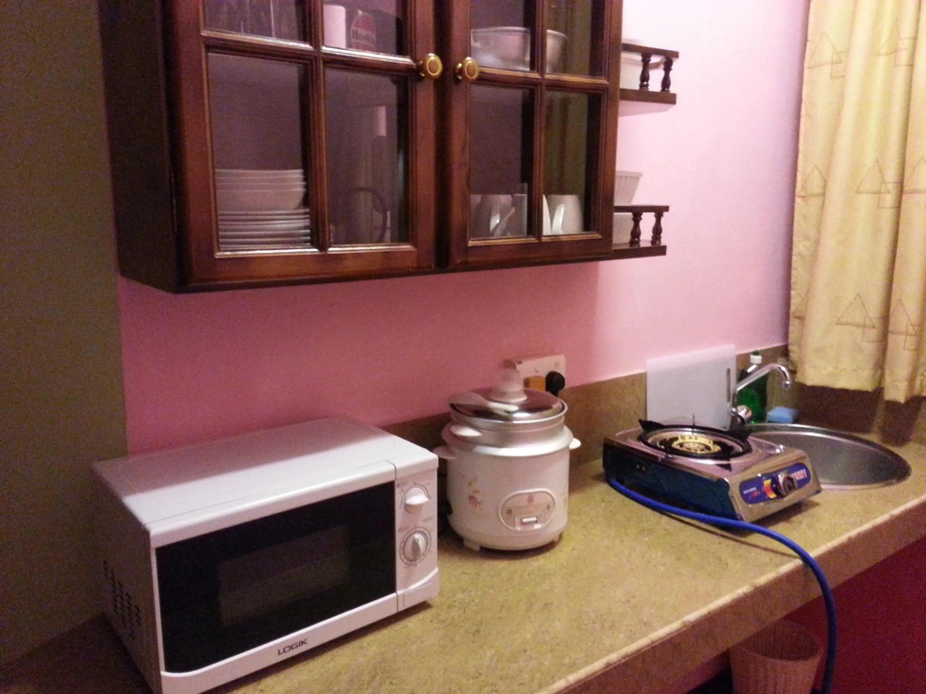 Kitchen or kitchenette in L'Oiseau de L'Ocean Tourist Residence