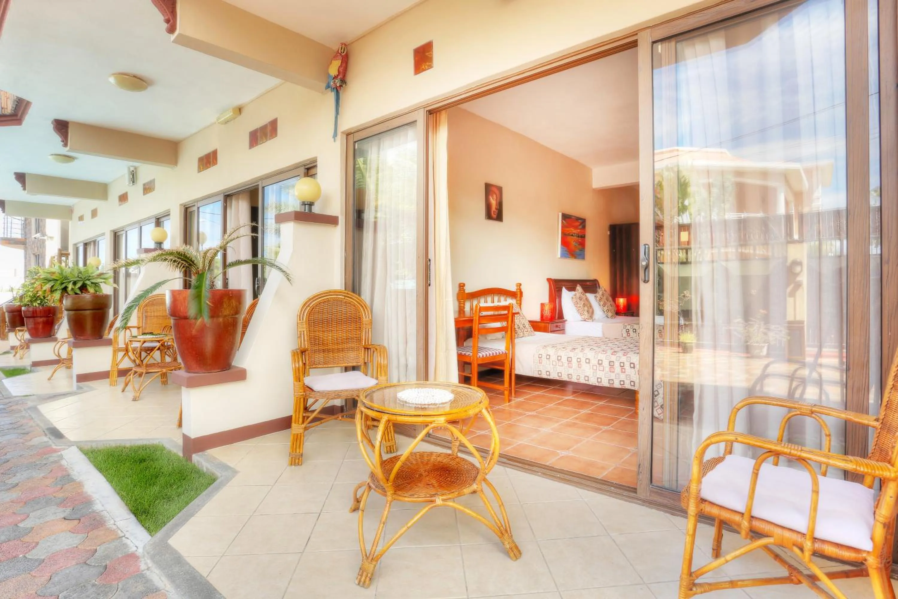 Balcony/Terrace in L'Oiseau de L'Ocean Tourist Residence