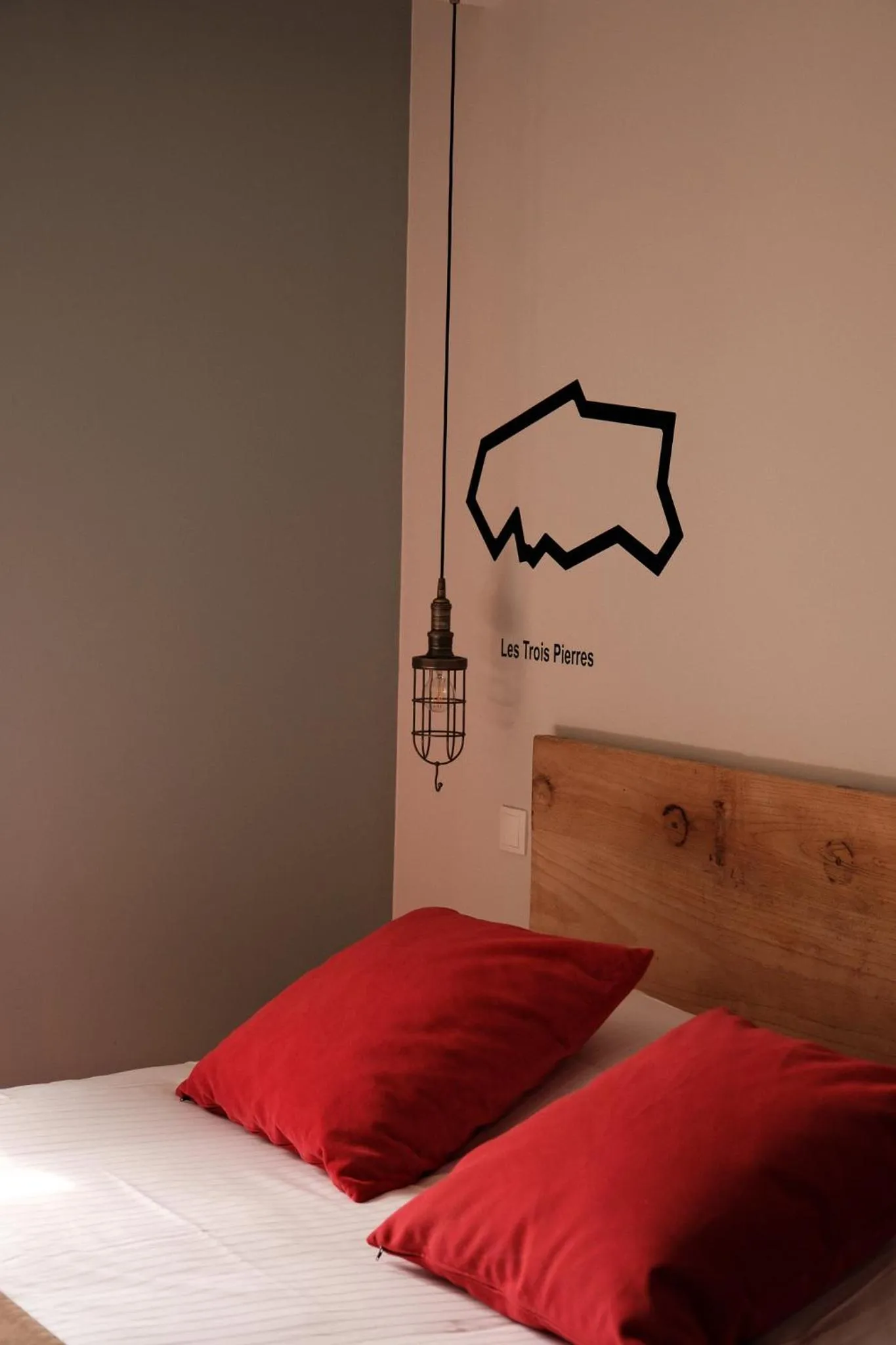 Bed in Hôtel Ar Iniz