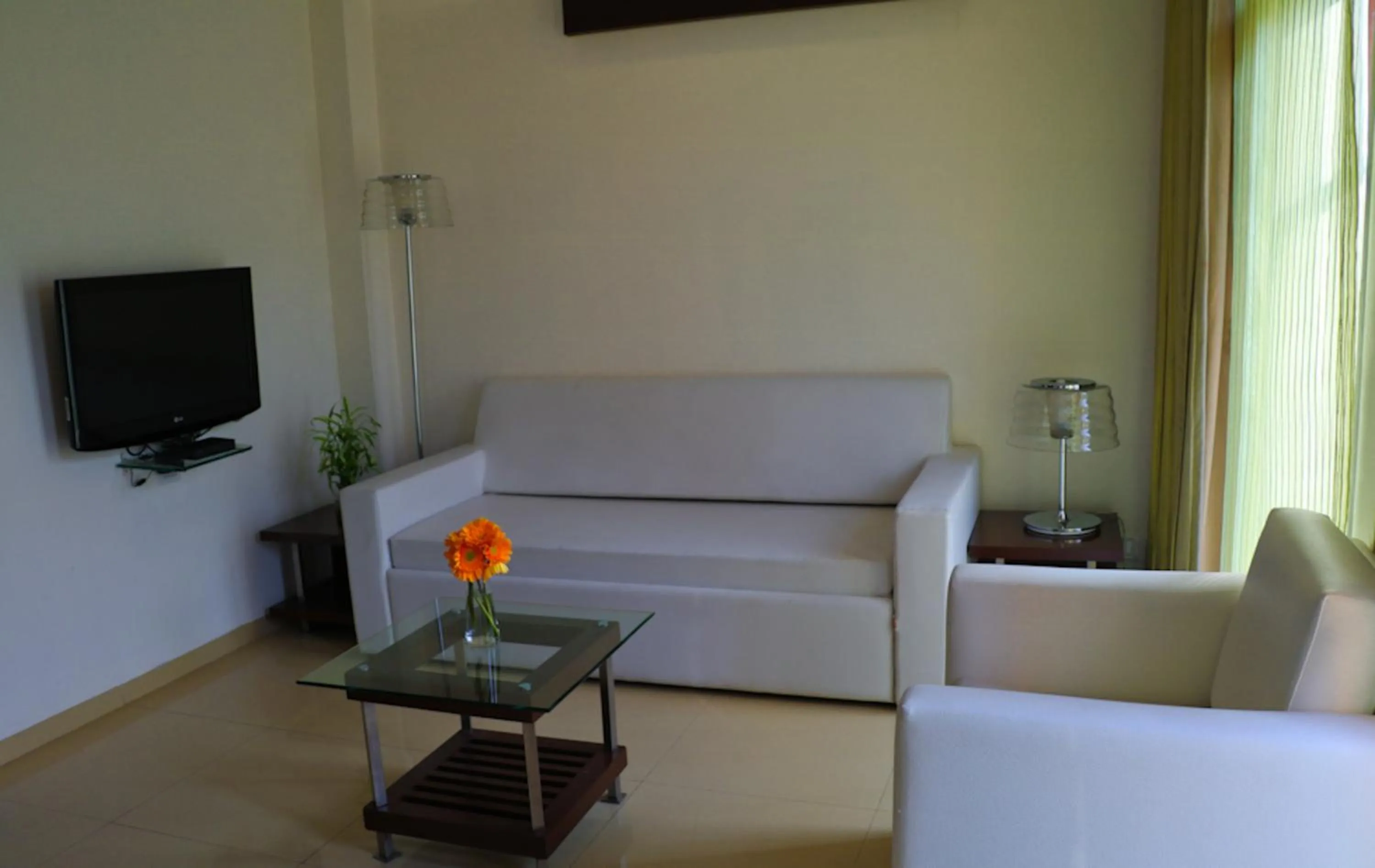 Living room in The Waterfront Shaw Lavasa