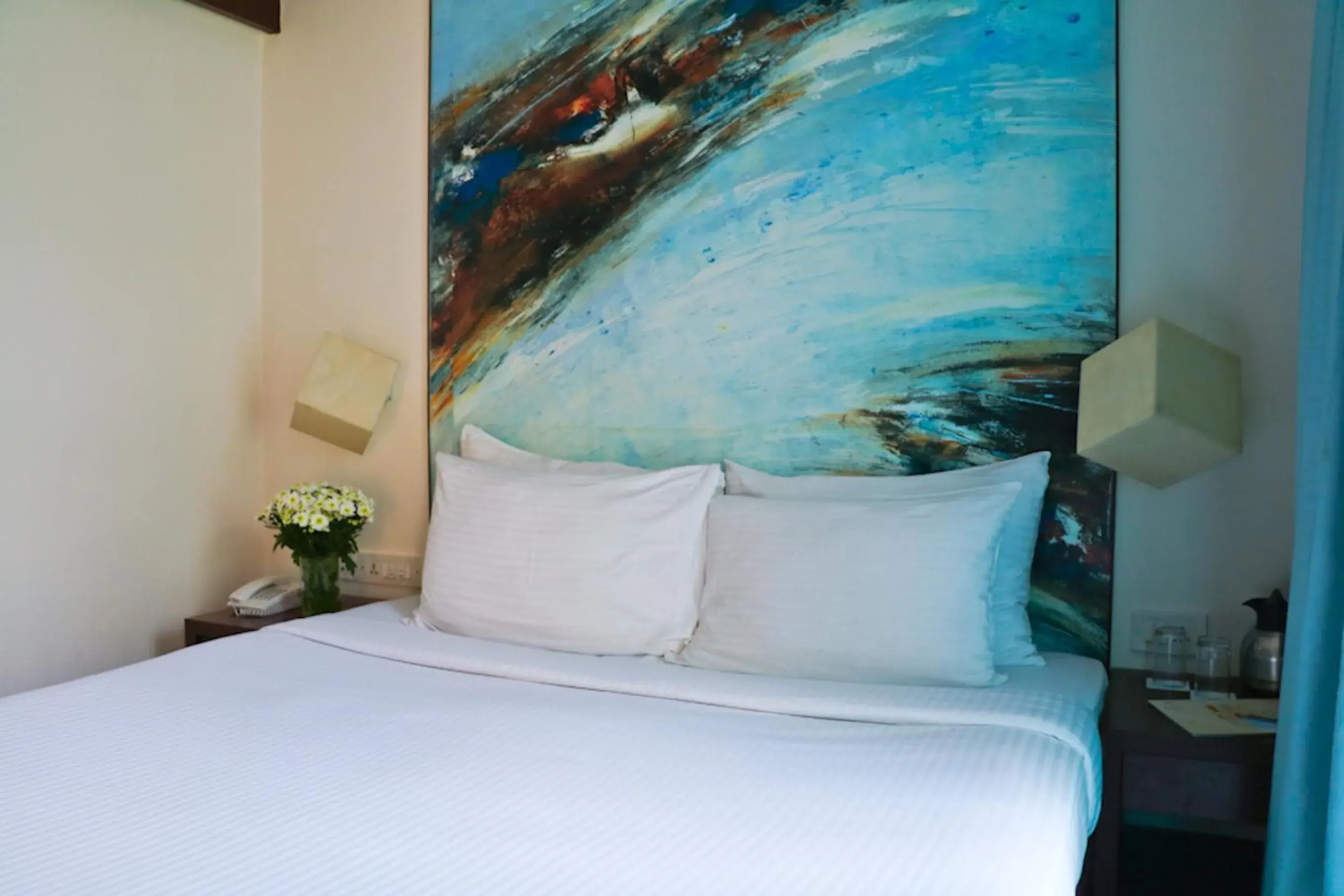 Bedroom, Bed in The Waterfront Shaw Lavasa Bedroom, Bed in The Waterfront Shaw Lavasa