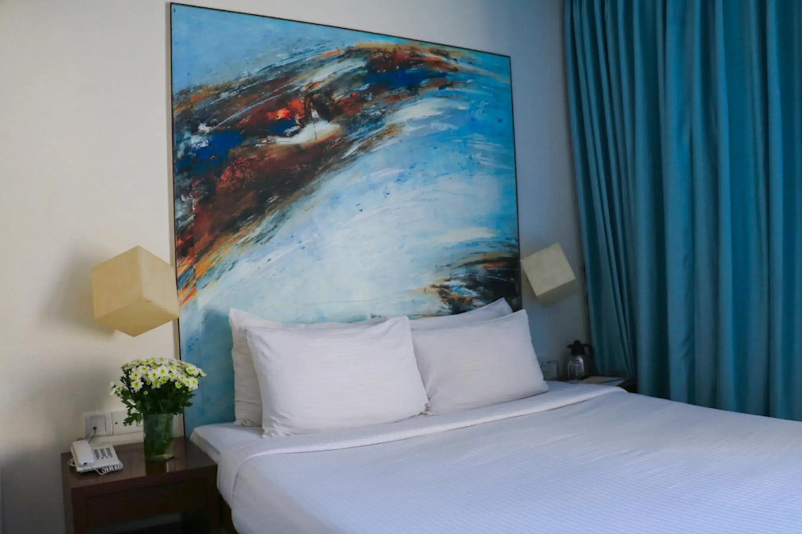 Bedroom, Bed in The Waterfront Shaw Lavasa Bedroom, Bed in The Waterfront Shaw Lavasa