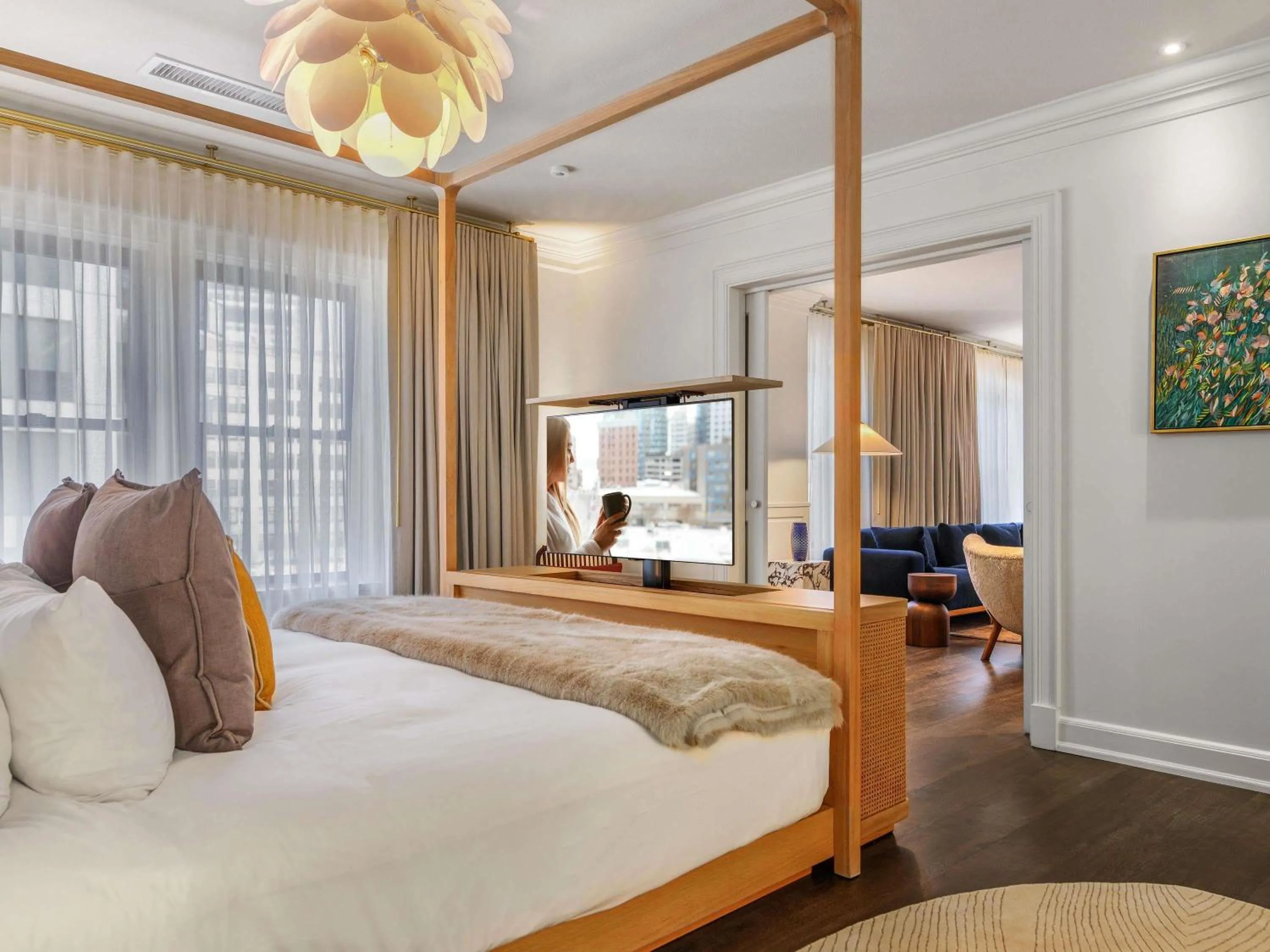 Bedroom, Bed in Ändra Hotel Seattle - MGallery Collection