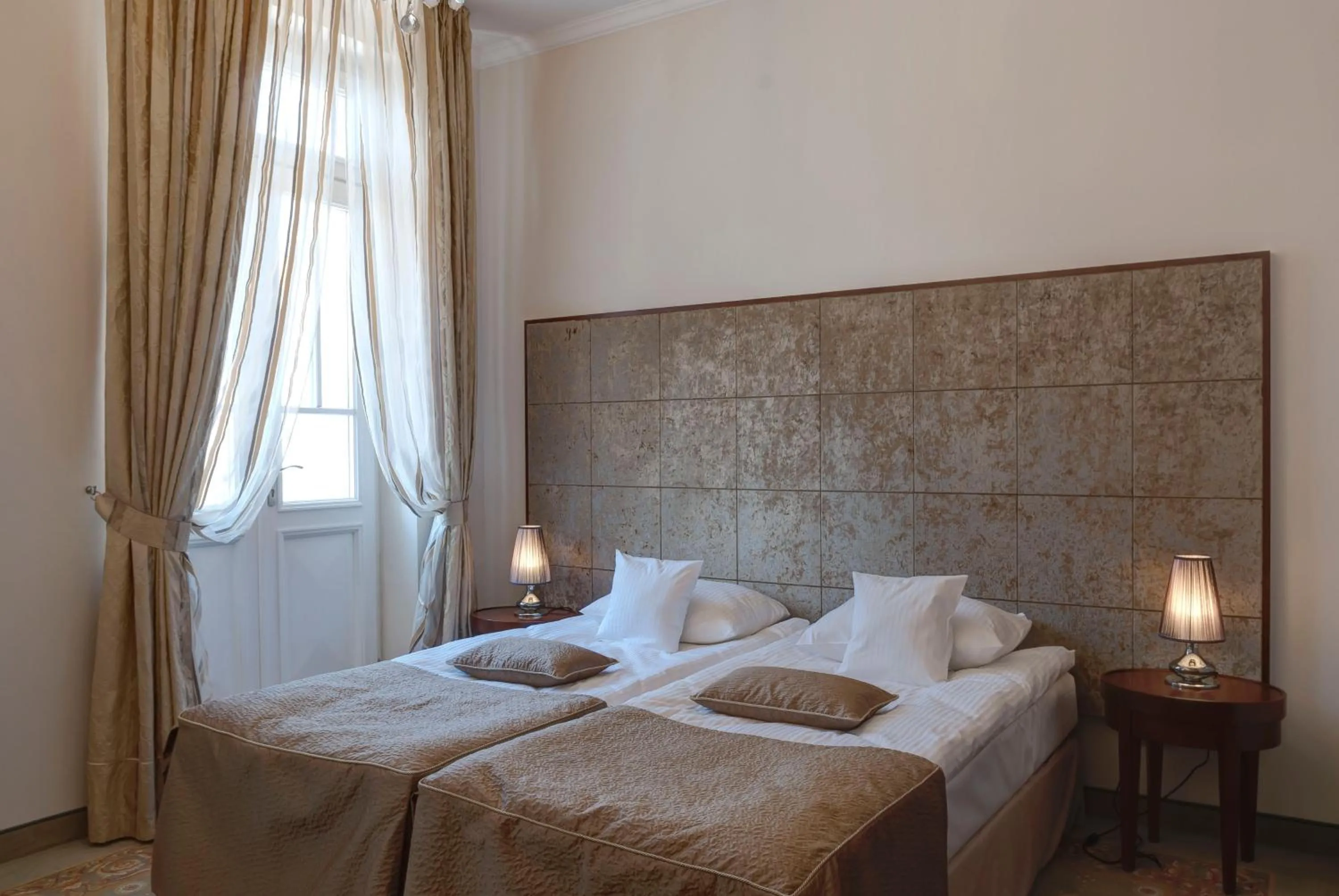 Bed in Hotel Willa Hueta